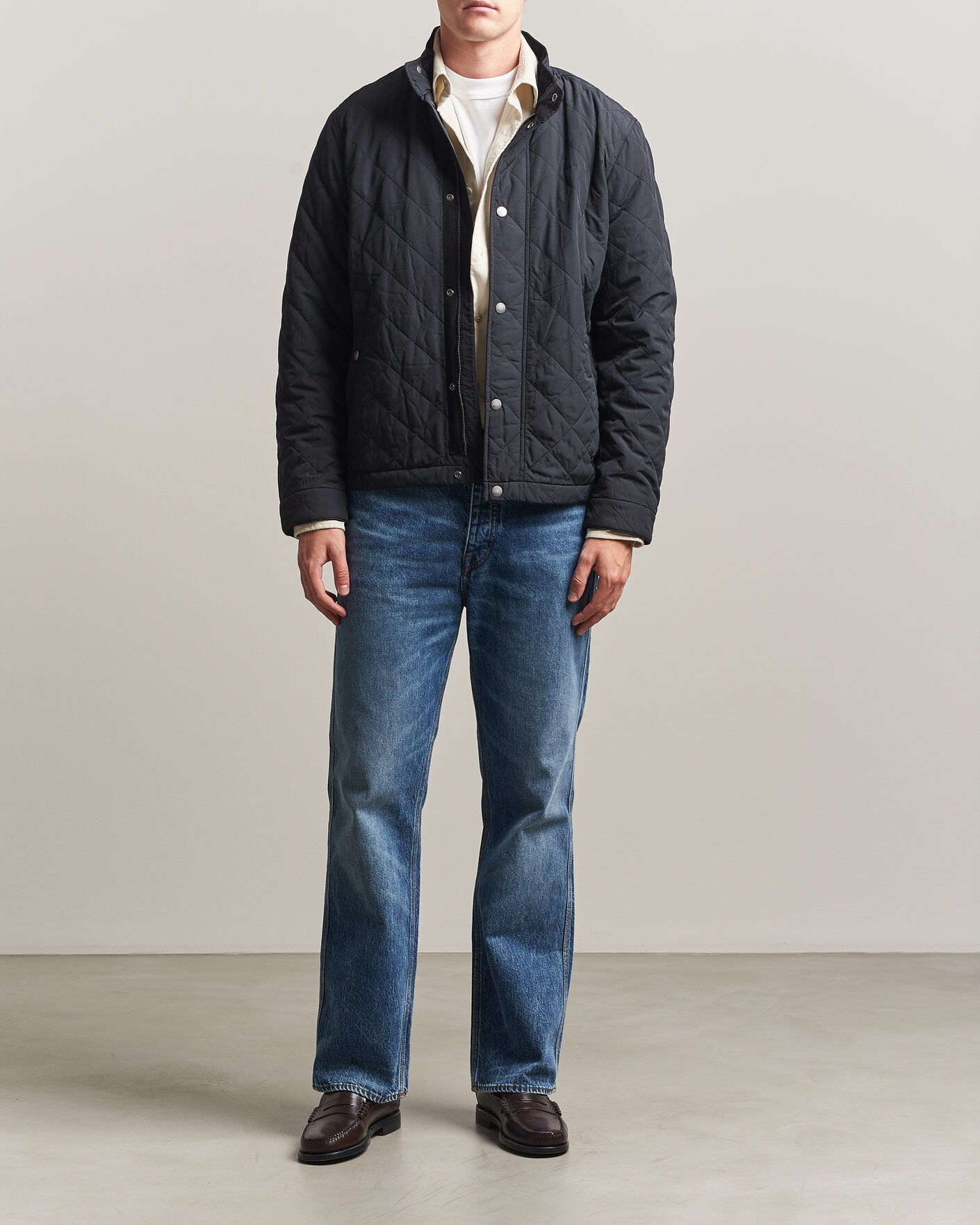 Herr | Jackor | Gant | Classic Quilted Jacket Black