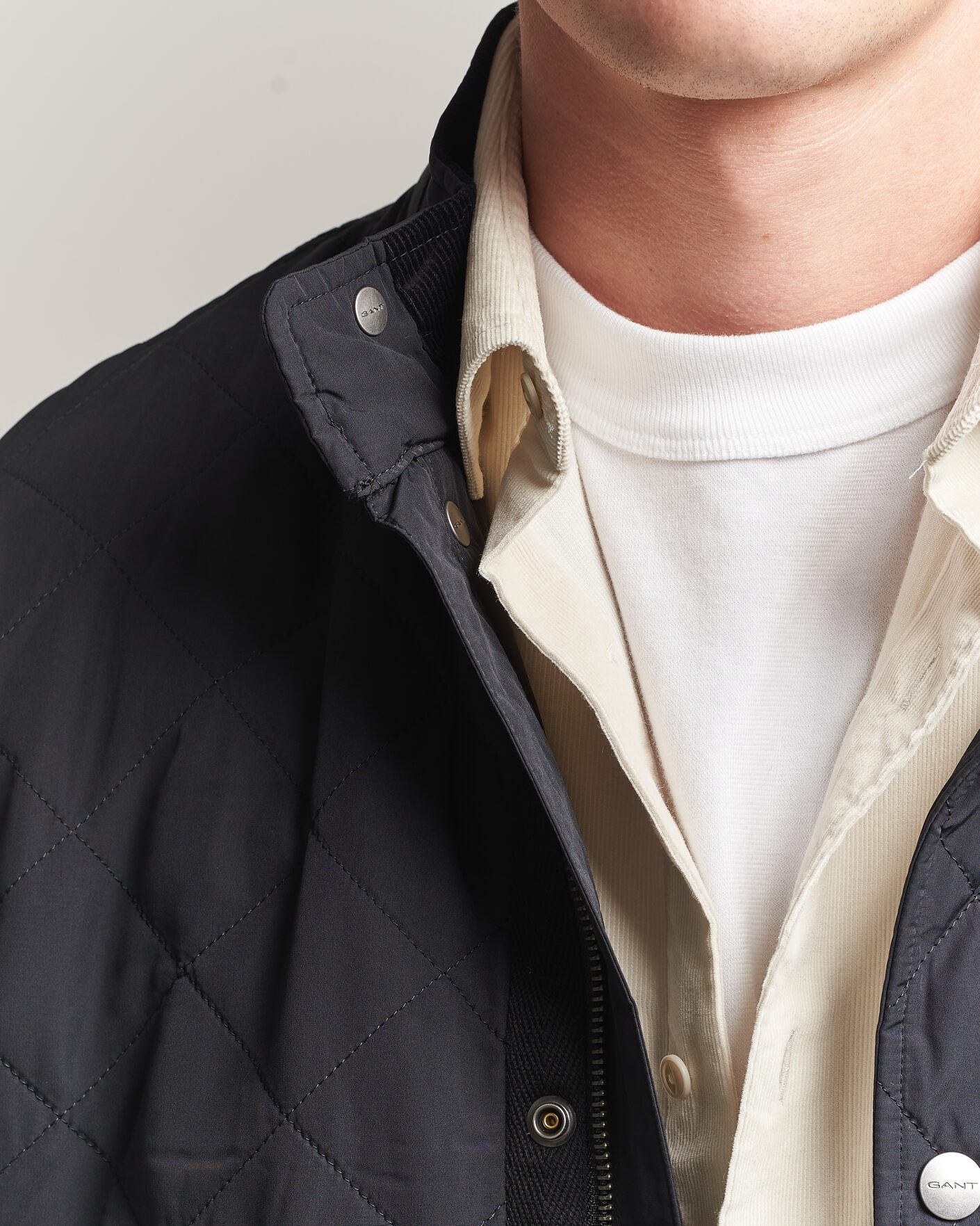 Herr | Jackor | Gant | Classic Quilted Jacket Black