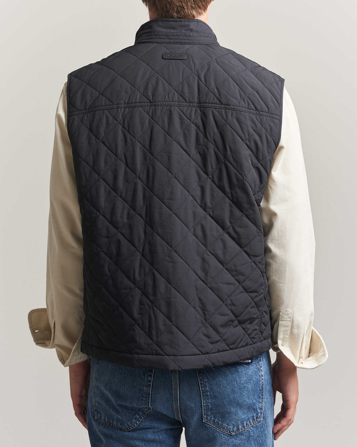 Herr | Västar | Gant | Classic Quilted Vest Black