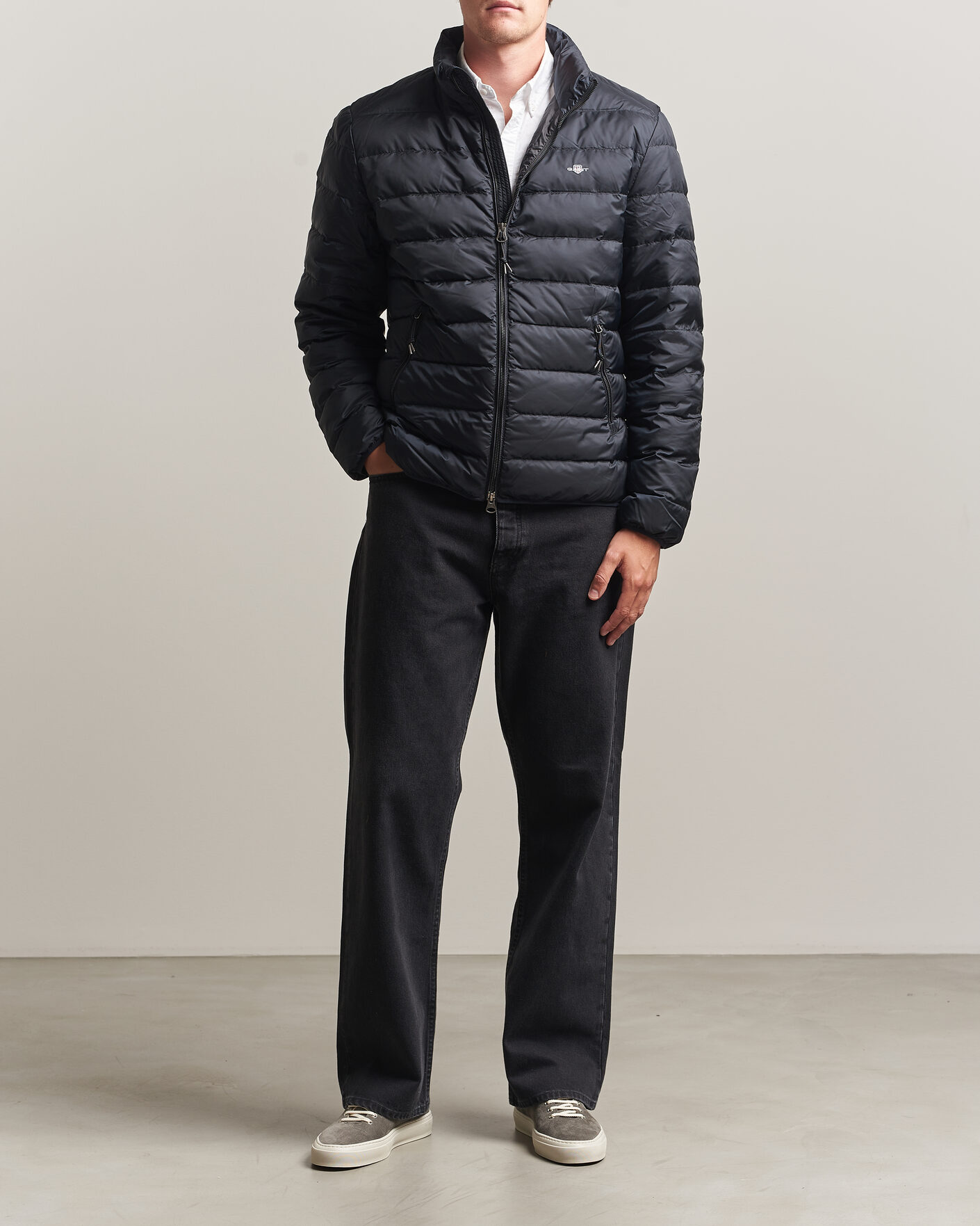 Herr | Jackor | Gant | Light Down Jacket Black