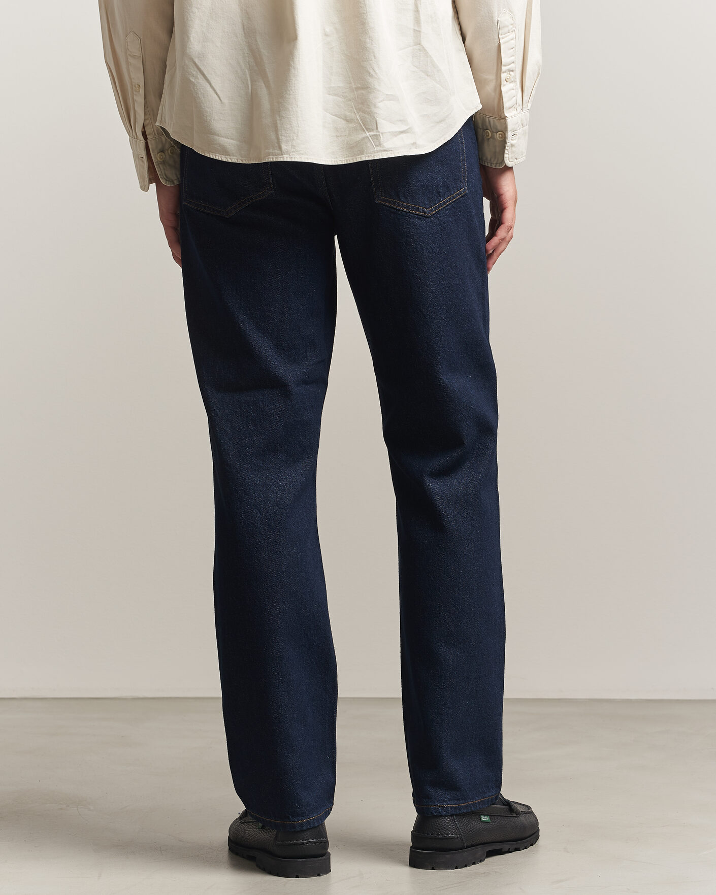 Herr | Jeans | Gant | Straight Fit Jeans Dark Blue