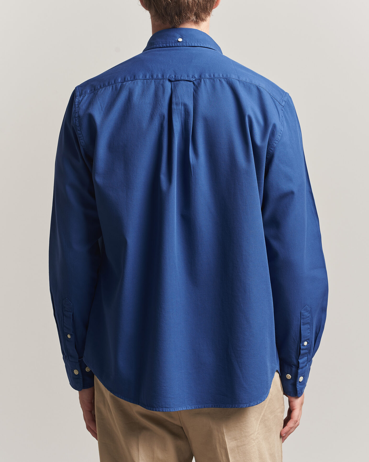 Herr | Skjortor | Gant | Regular Fit Garment Dyed Twill Shirt Crisp Blue