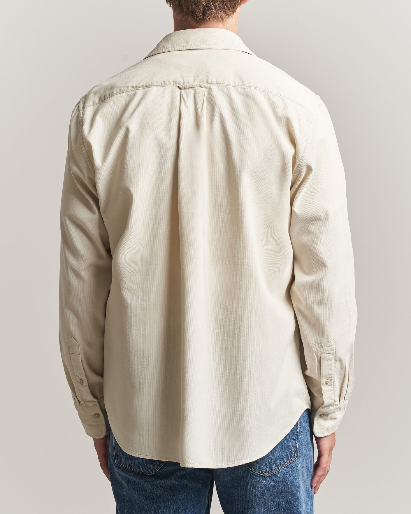 Herr | Skjortor | Gant | Regular Fit Baby Cord Shirt Sand