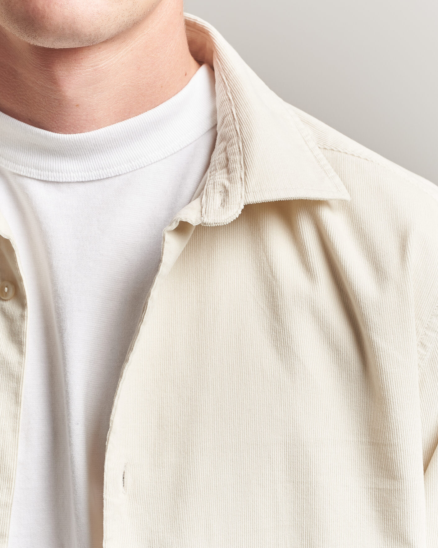 Herr | Skjortor | Gant | Regular Fit Baby Cord Shirt Sand