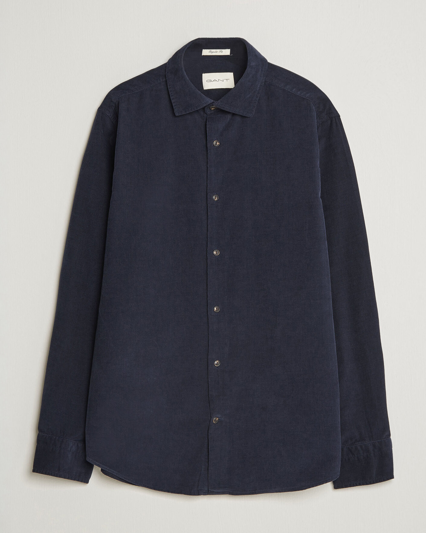 Herr | Skjortor | Gant | Regular Fit Baby Cord Shirt Evening Blue