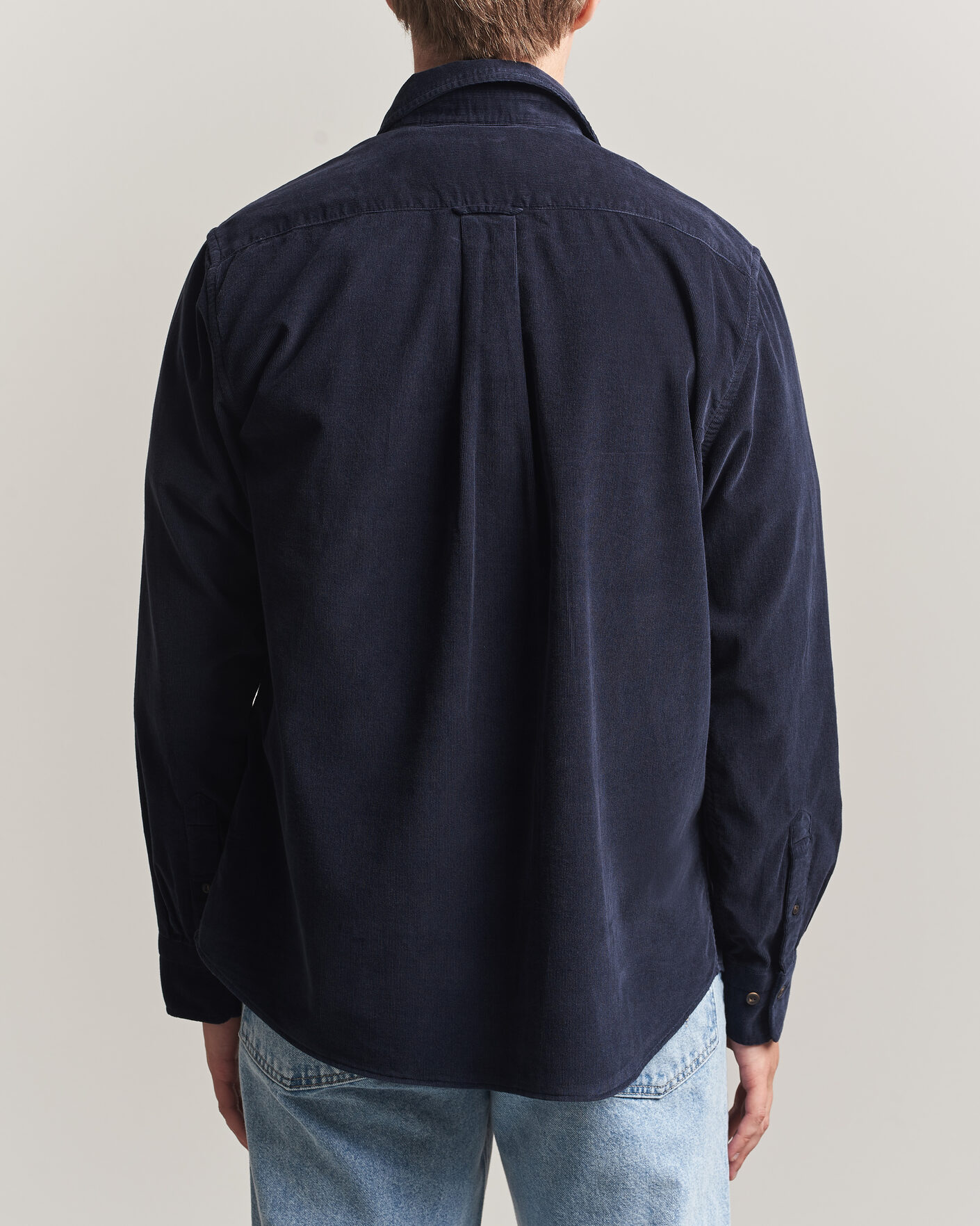 Herr | Skjortor | Gant | Regular Fit Baby Cord Shirt Evening Blue