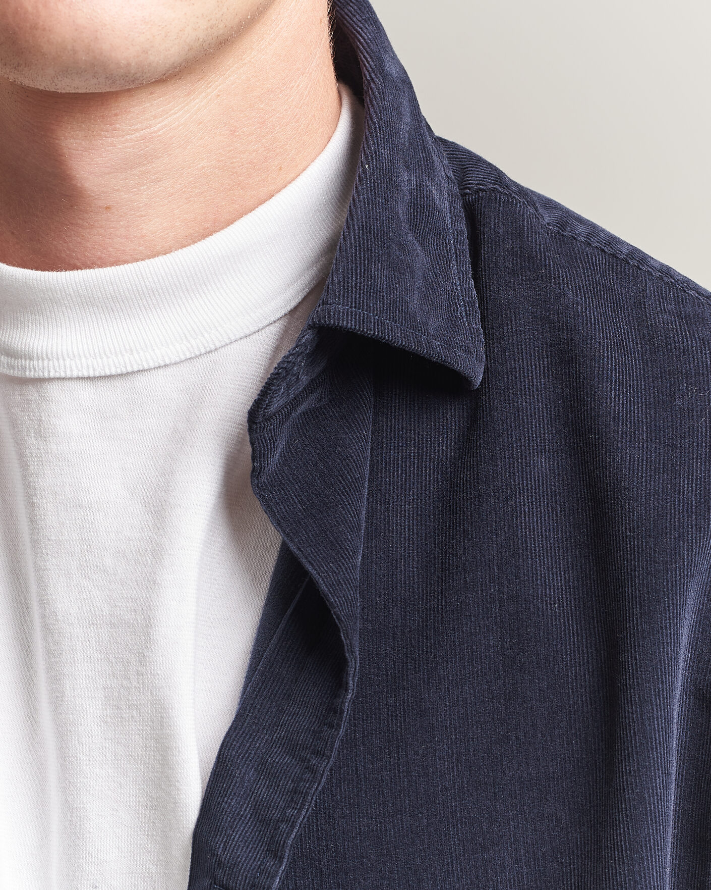 Herr | Skjortor | Gant | Regular Fit Baby Cord Shirt Evening Blue