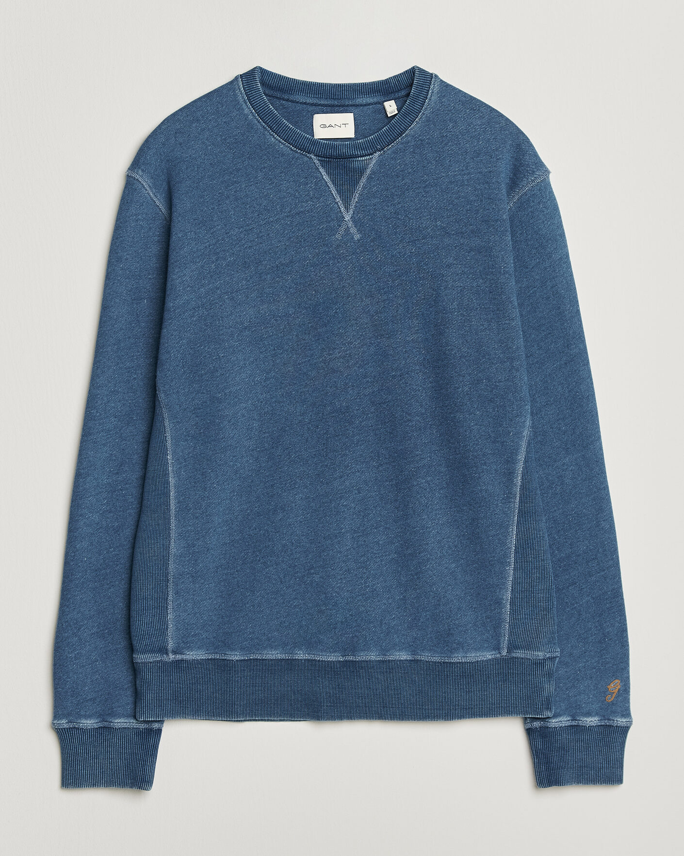Herr | Tröjor | Gant | Vintage Crew Neck Sweatshirt Indigo