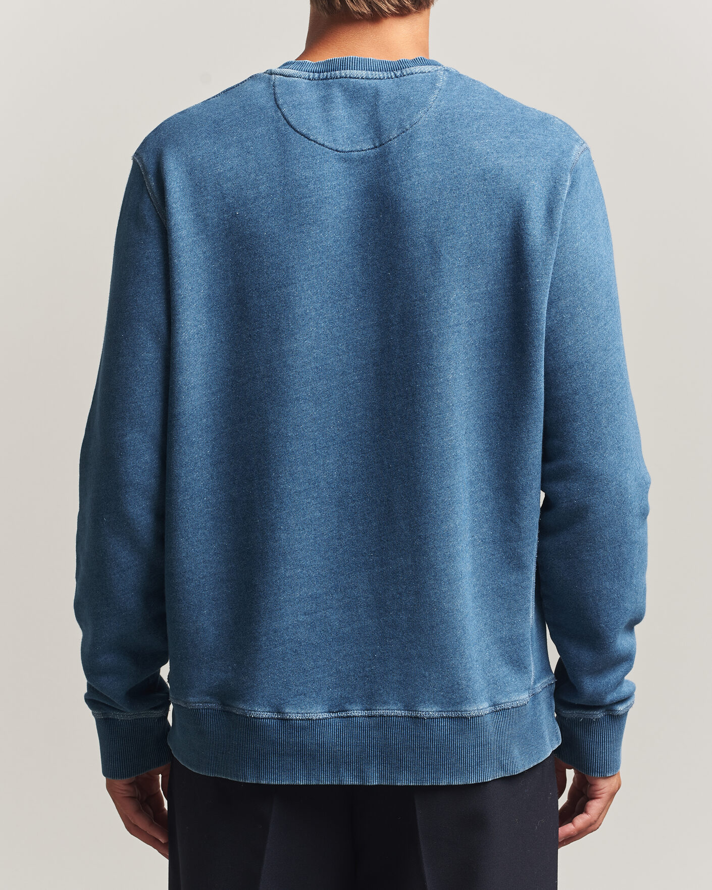 Herr | Tröjor | Gant | Vintage Crew Neck Sweatshirt Indigo