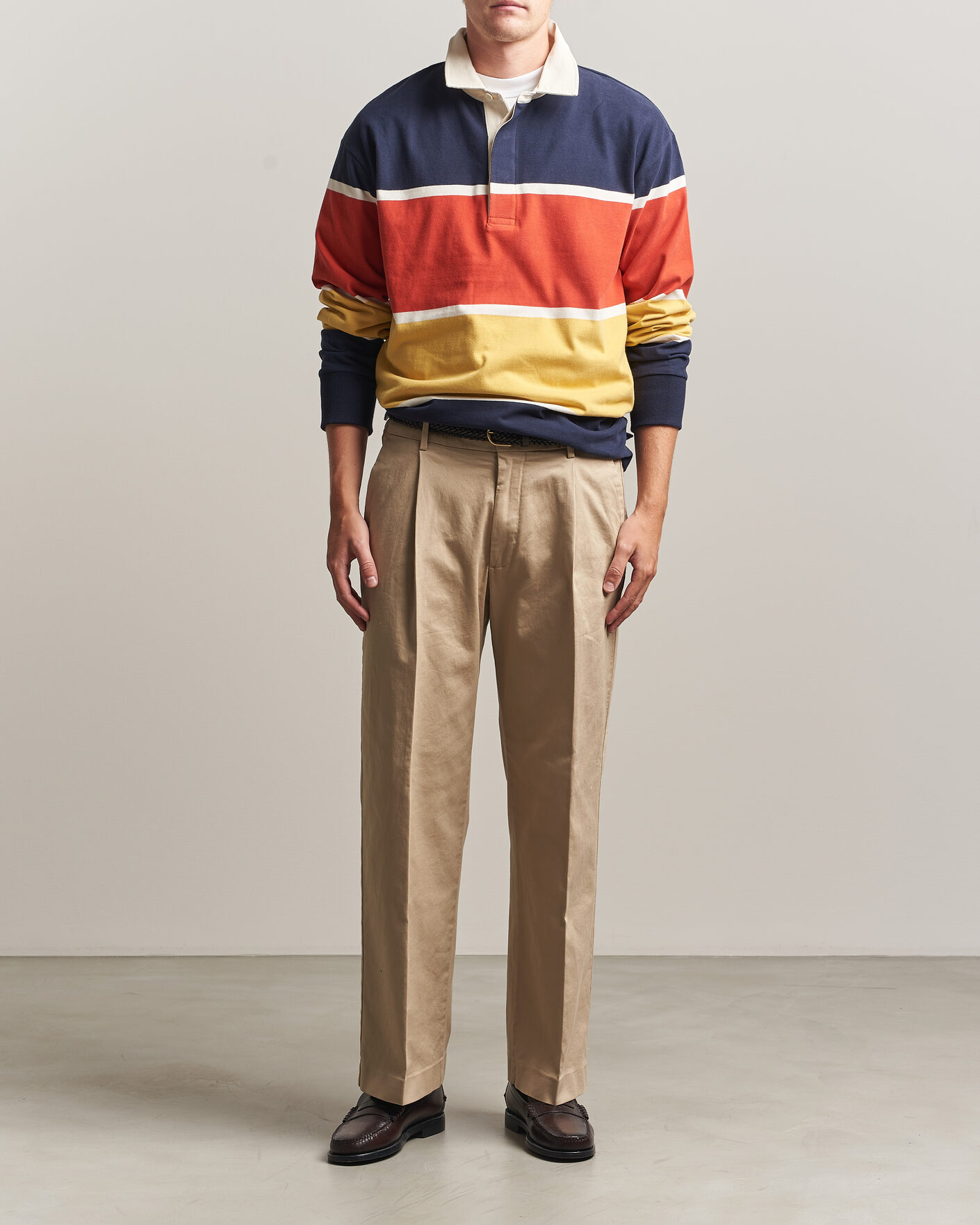 Herr | Tröjor | Gant | Striped Rugger Multi