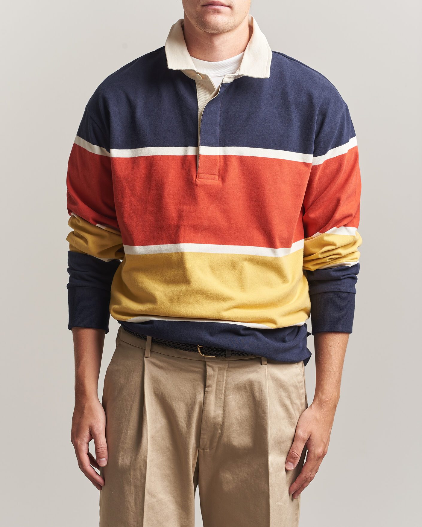 Herr | Tröjor | Gant | Striped Rugger Multi