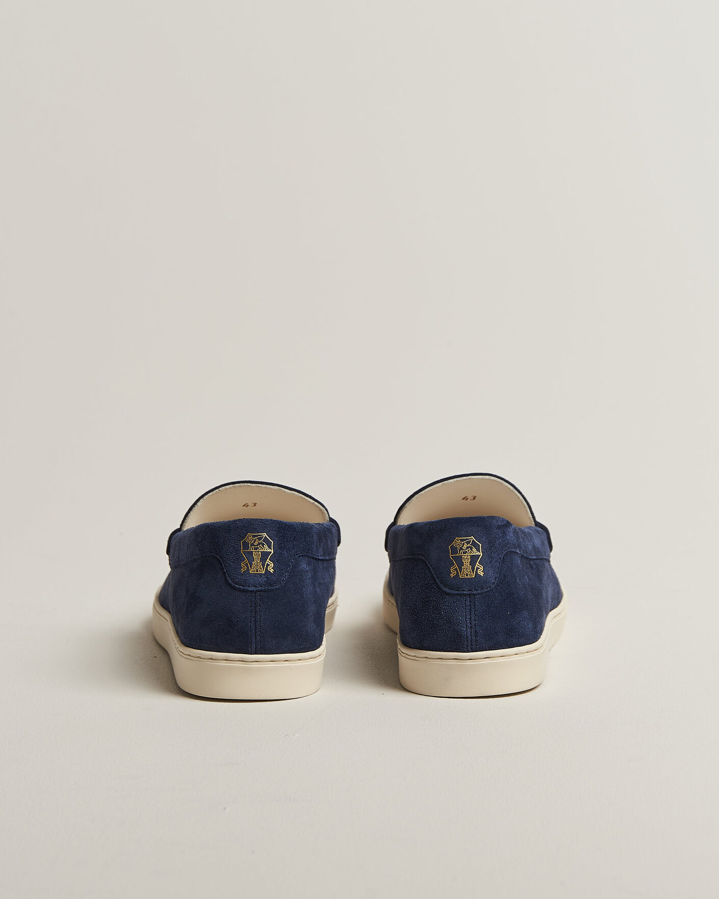 Herr | Loafers | Brunello Cucinelli | Penny Loafers Midnight Blue