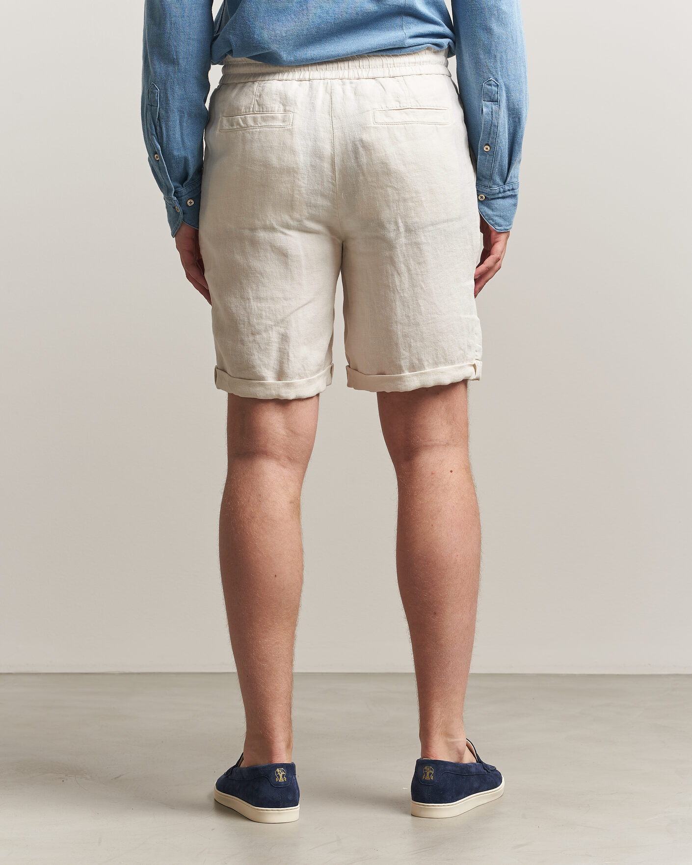 Herr | Shorts | Brunello Cucinelli | Drawstring Shorts Off White
