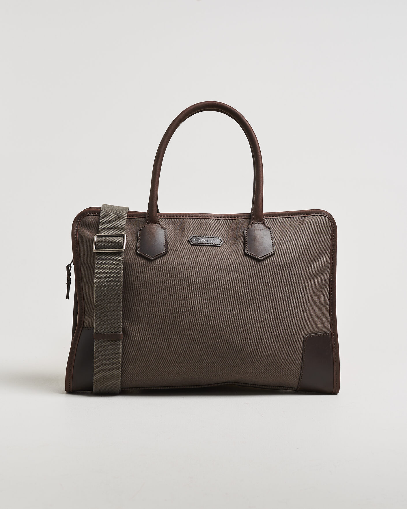Herr | Väskor | Gant | Modern Premium Canvas Commuter Bag Faded Taupe