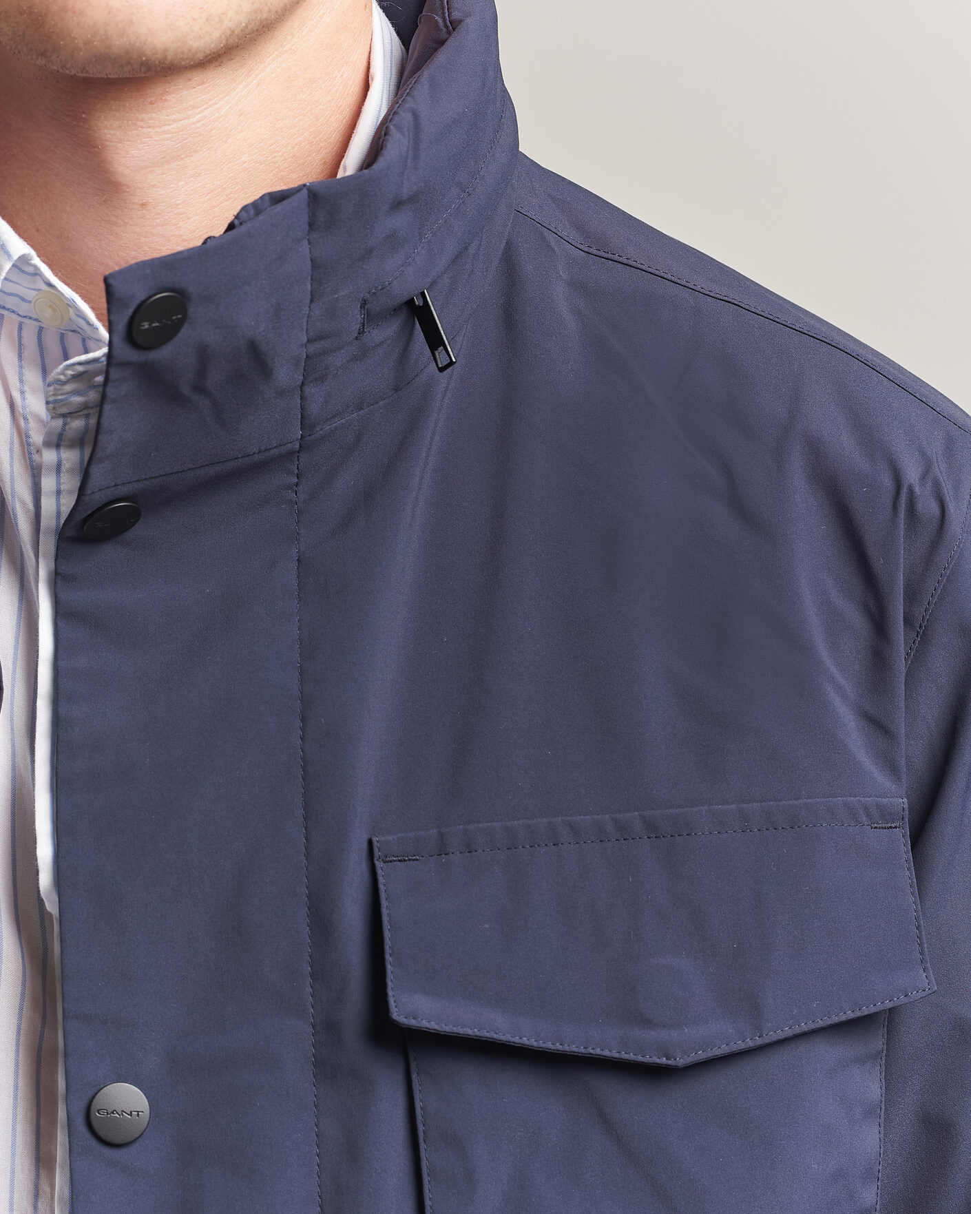 Herr | Jackor | Gant | Lightweight 4-Pocket Field Jacket Evening Blue