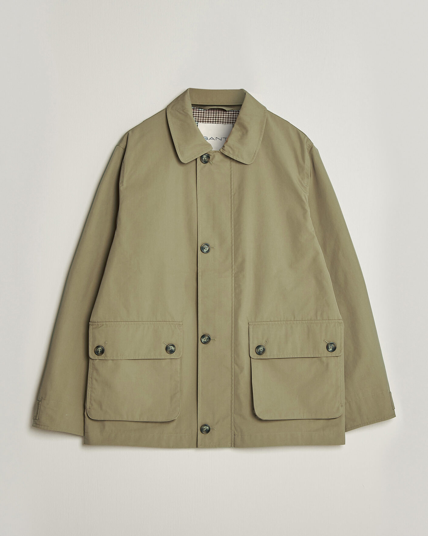 Herr | Jackor | Gant | Cotton Barn Jacket Light Taupe