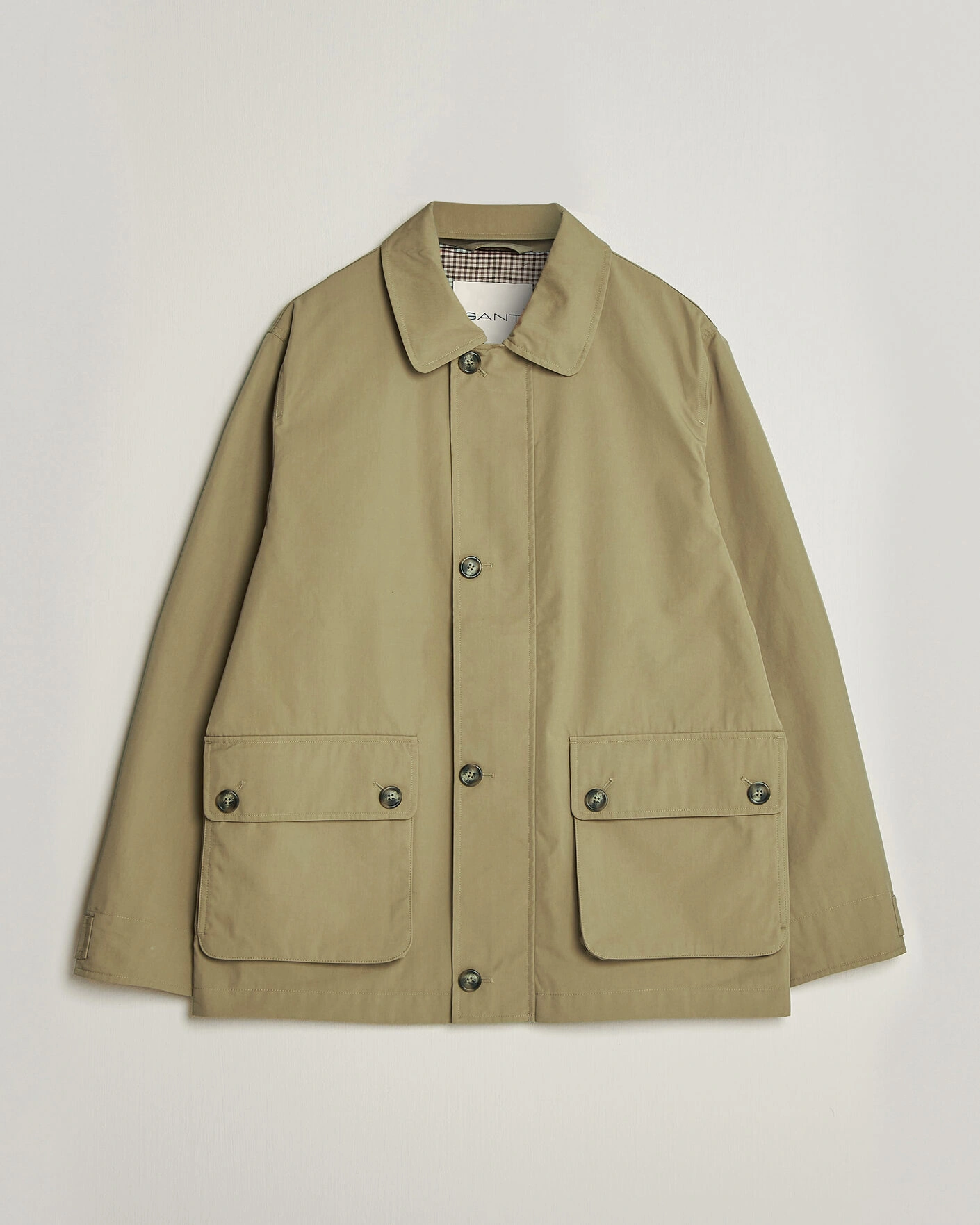 Herr | Jackor | Gant | Cotton Barn Jacket Light Taupe