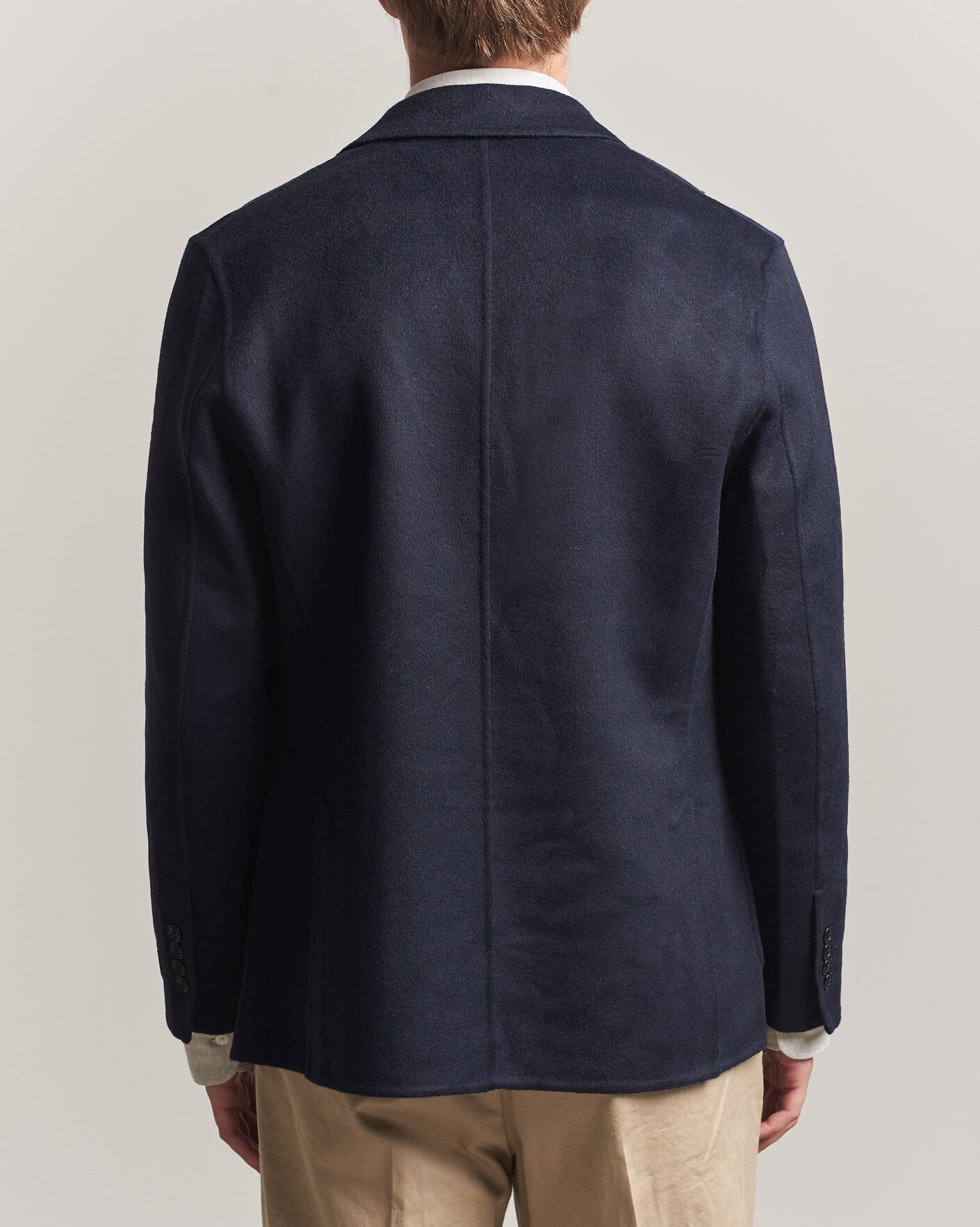 Herr | Kavajer | Gant | Handstitched Unlined Blazer Evening Blue