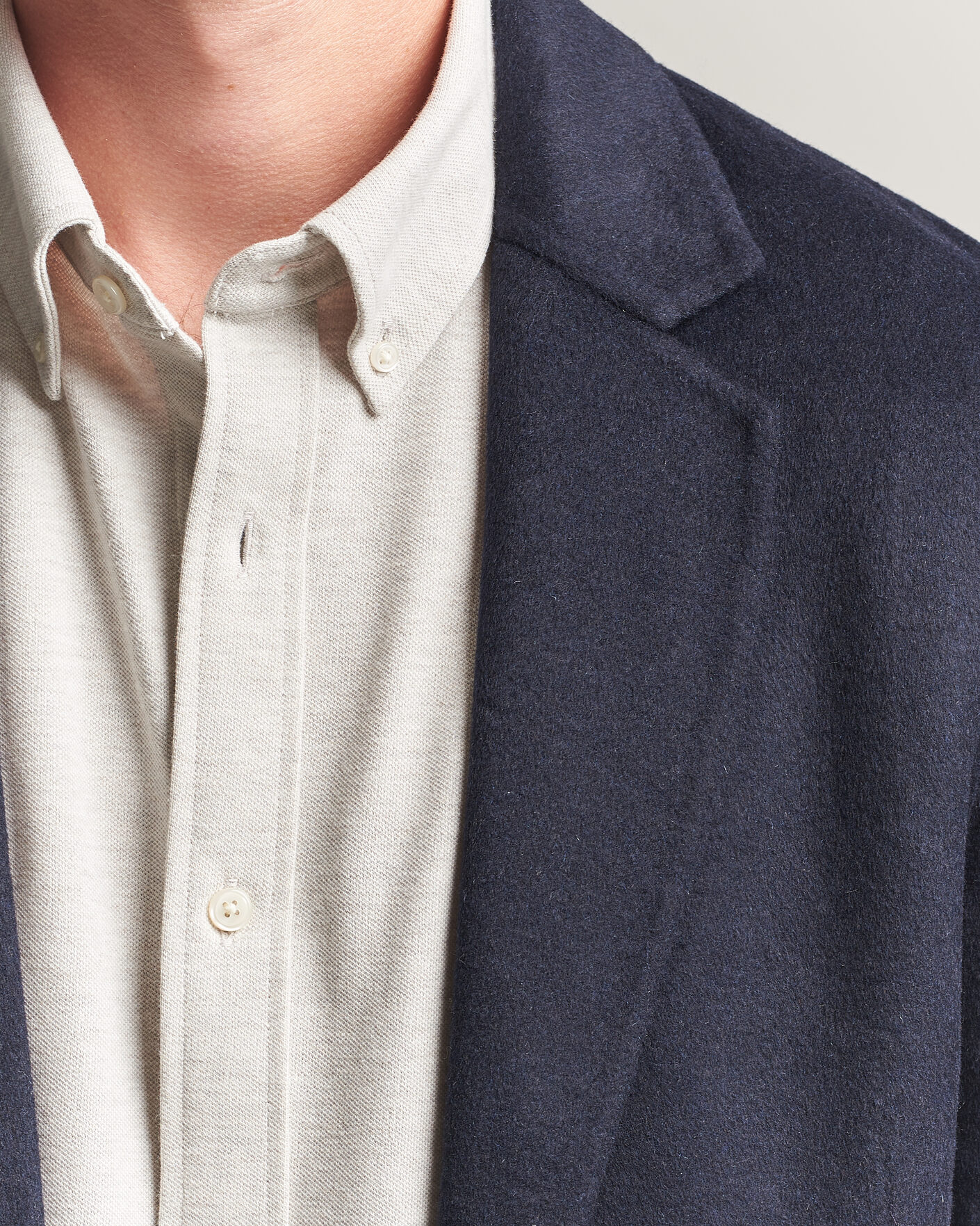 Herr | Kavajer | Gant | Handstitched Unlined Blazer Evening Blue