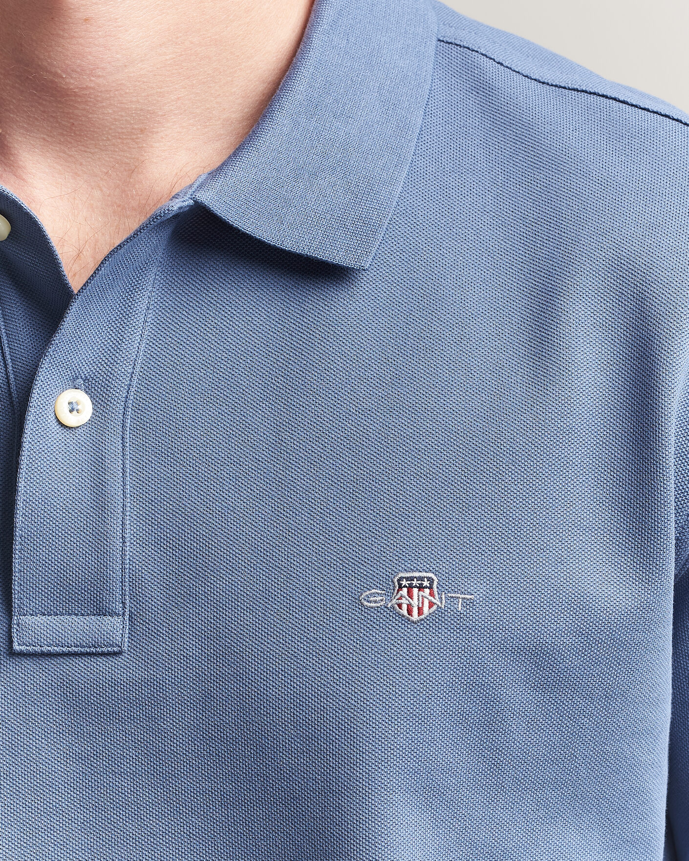 Herr | Pikéer | Gant | The Original Polo Blue Horizon