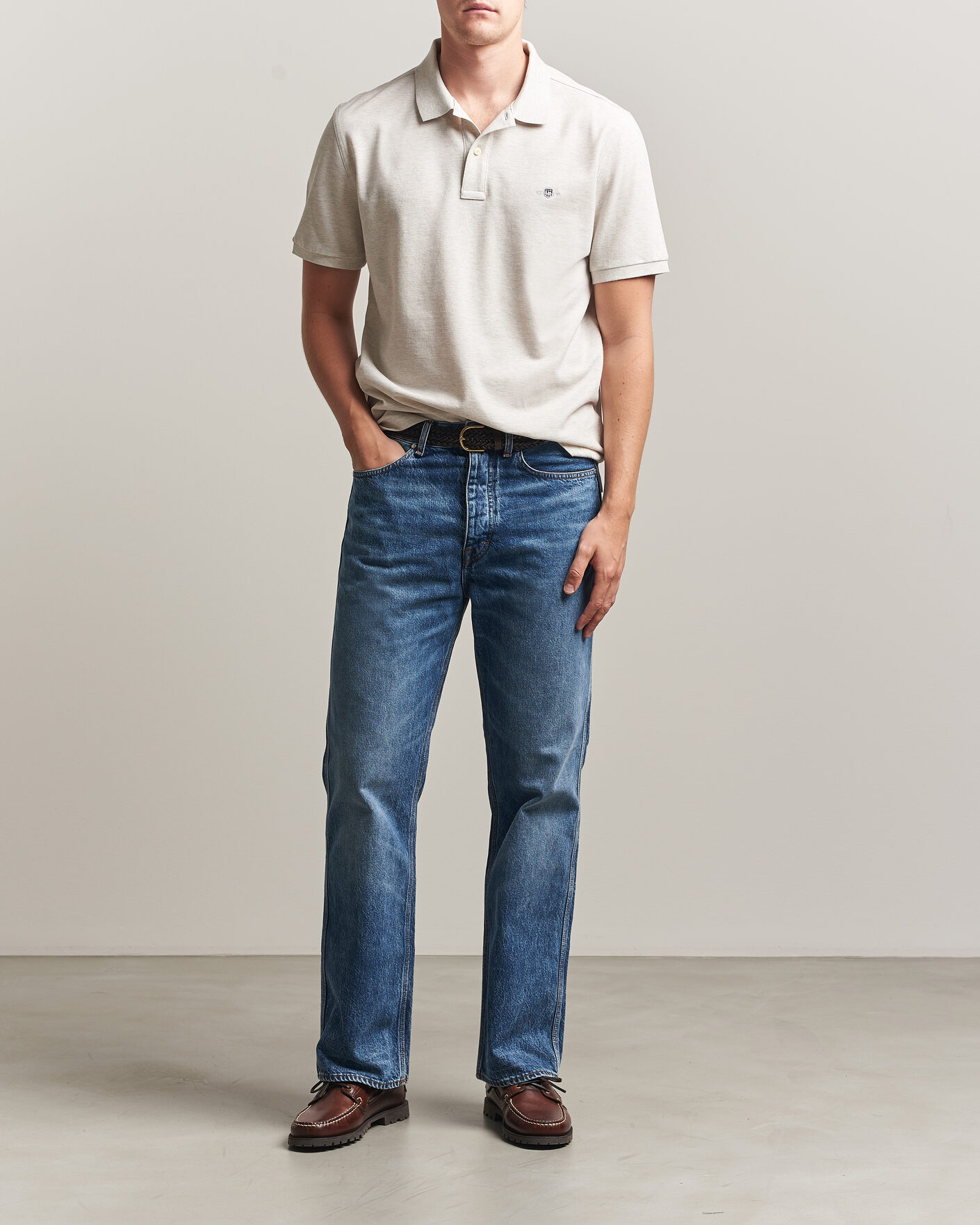 Herr | Pikéer | Gant | The Original Polo Glacier Melange