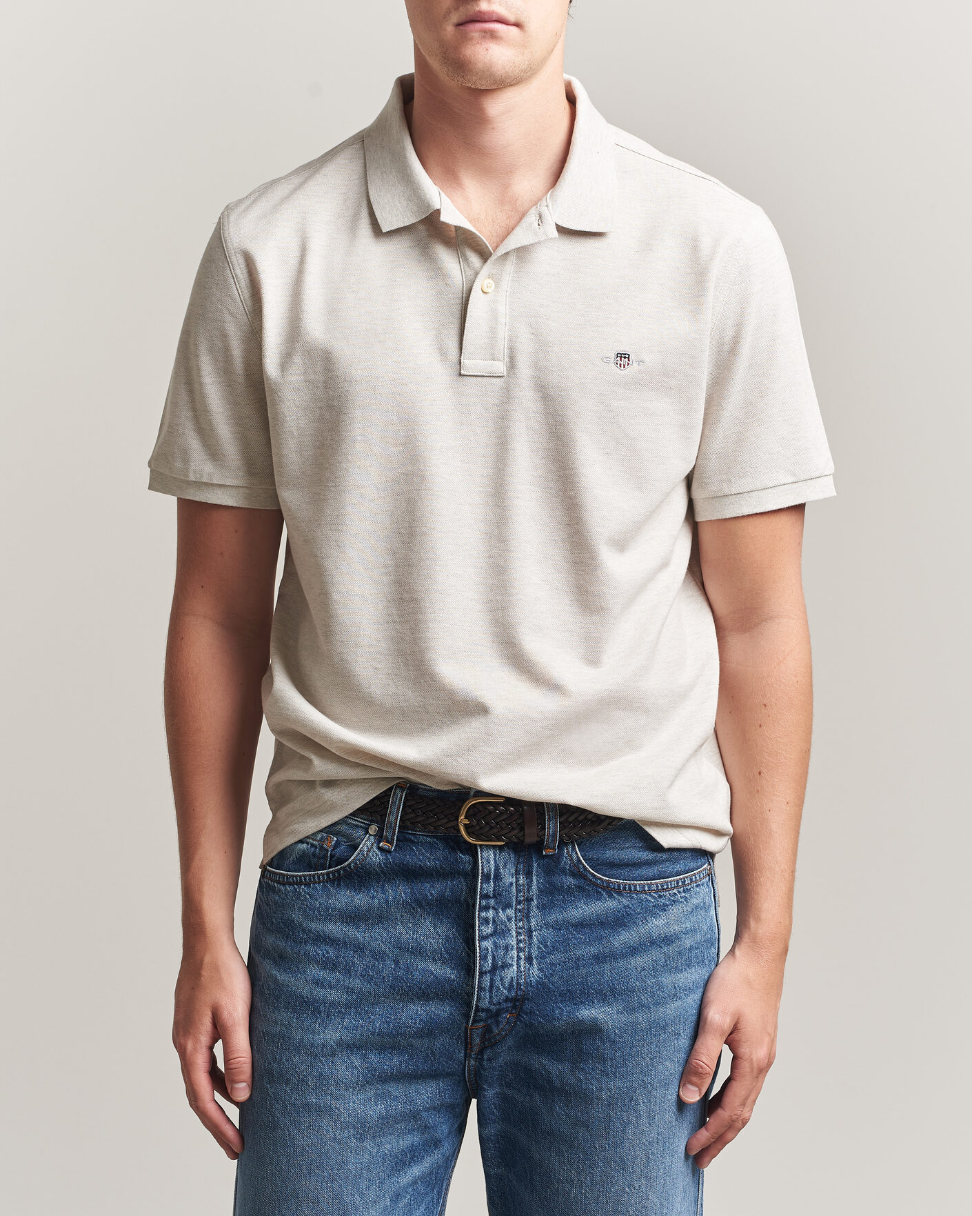 Herr | Pikéer | Gant | The Original Polo Glacier Melange