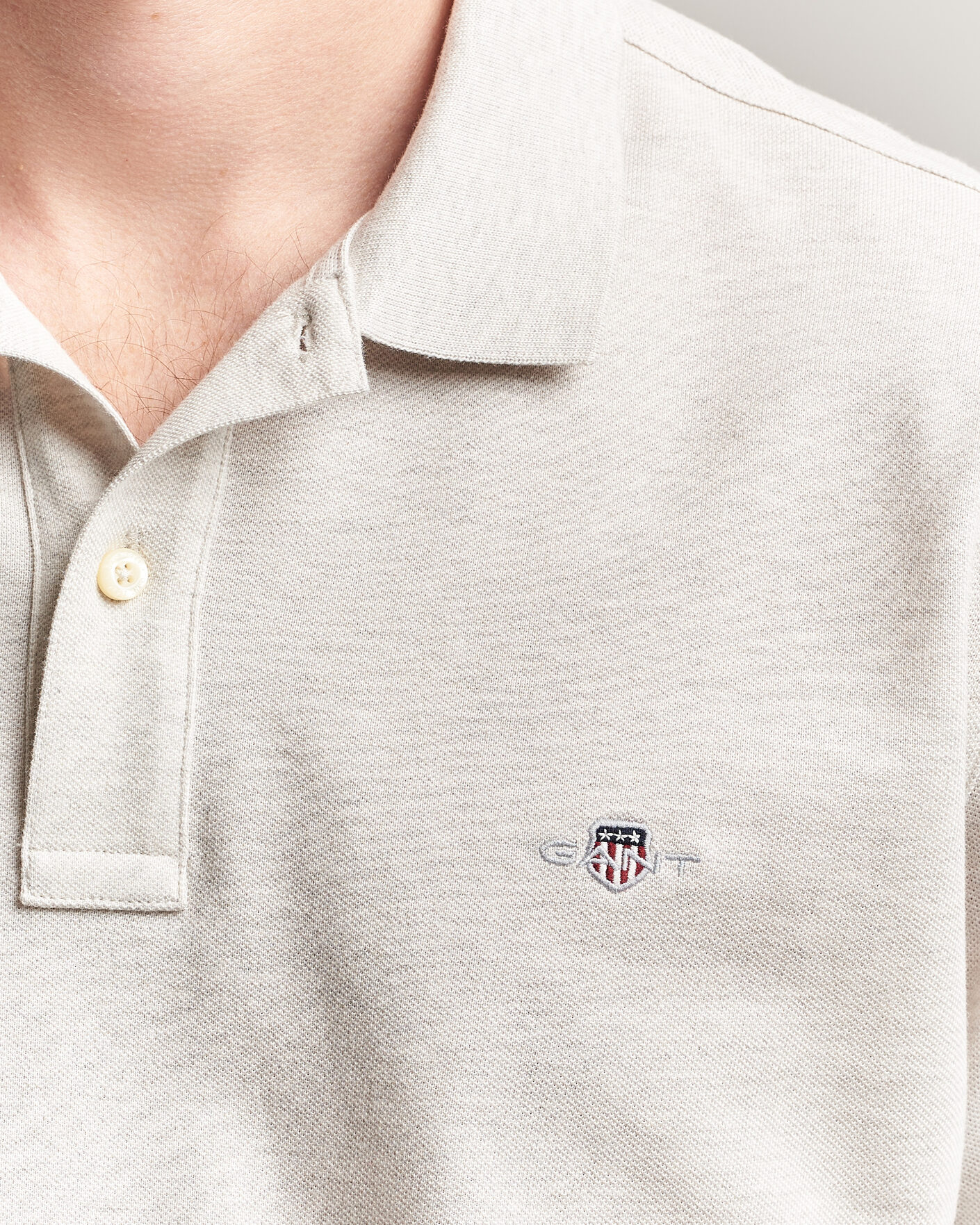 Herr | Pikéer | Gant | The Original Polo Glacier Melange