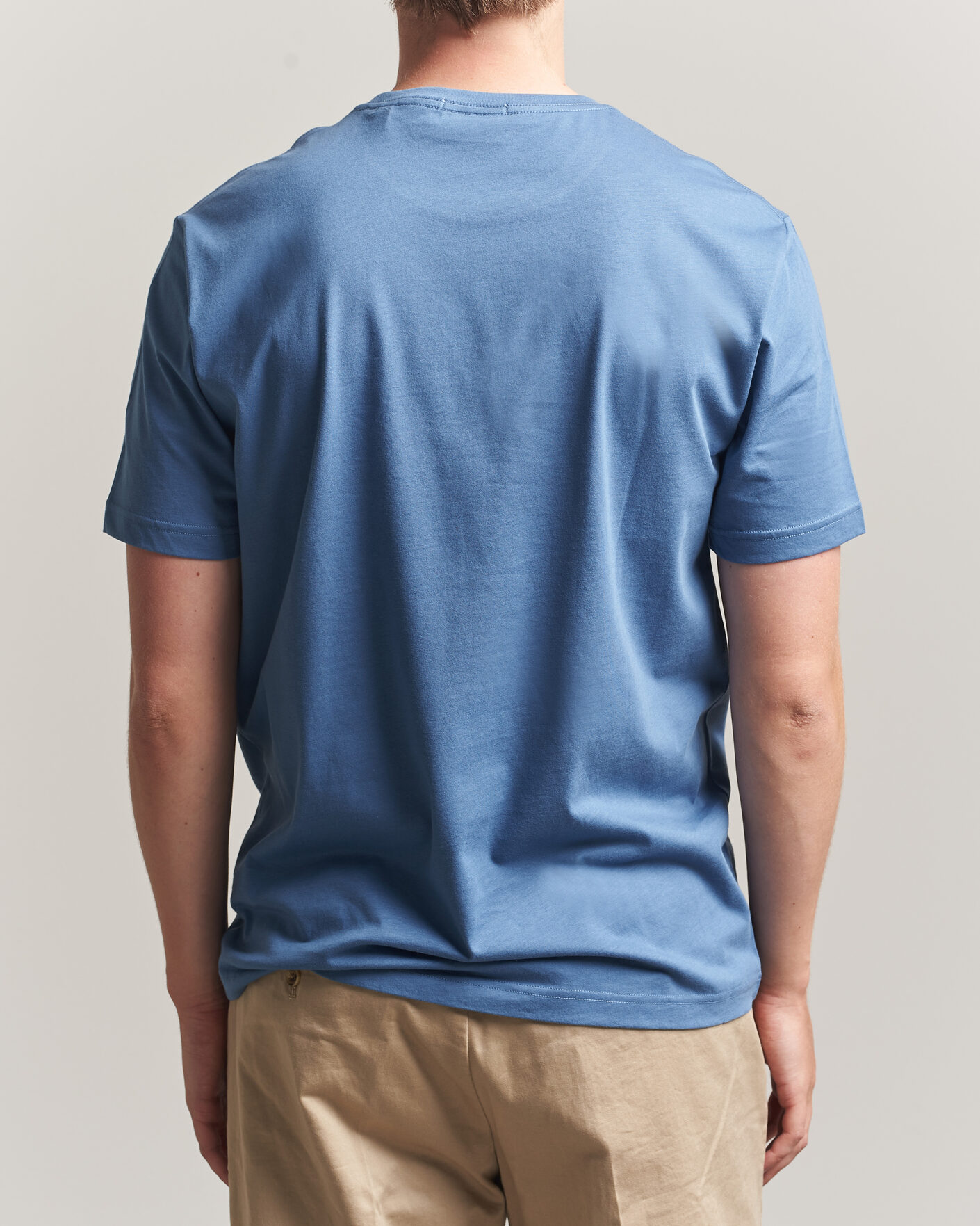 Herr | T-Shirts | Gant | The Original T-Shirt Blue Horizon