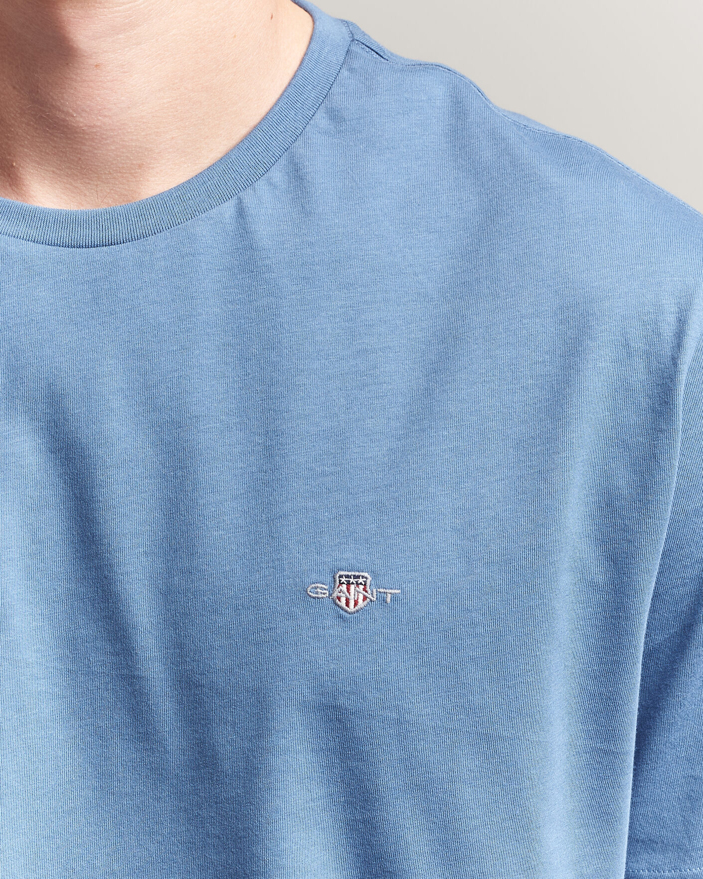 Herr | T-Shirts | Gant | The Original T-Shirt Blue Horizon