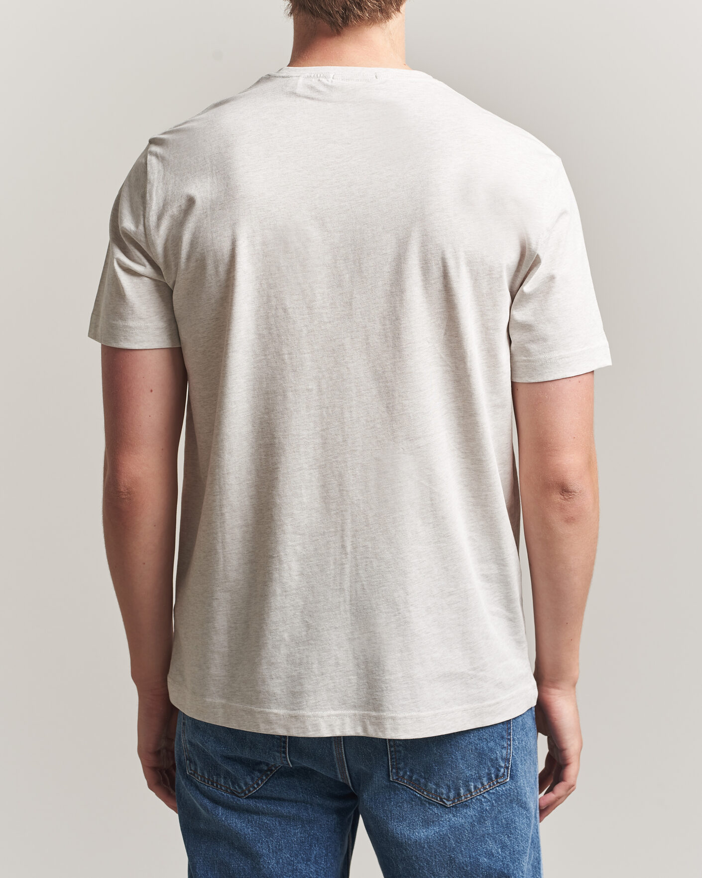 Herr | T-Shirts | Gant | The Original T-Shirt Glacier Melange