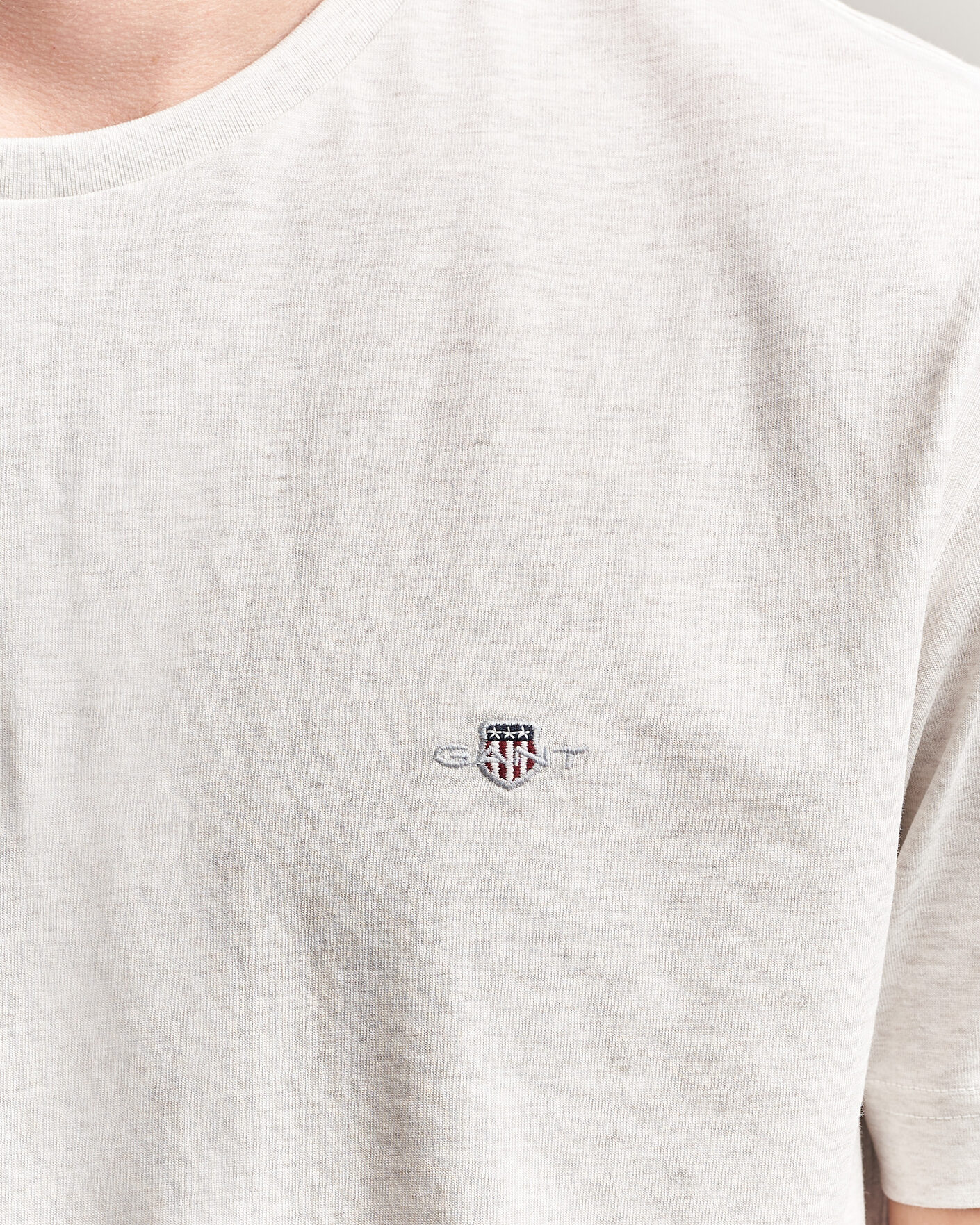 Herr | T-Shirts | Gant | The Original T-Shirt Glacier Melange