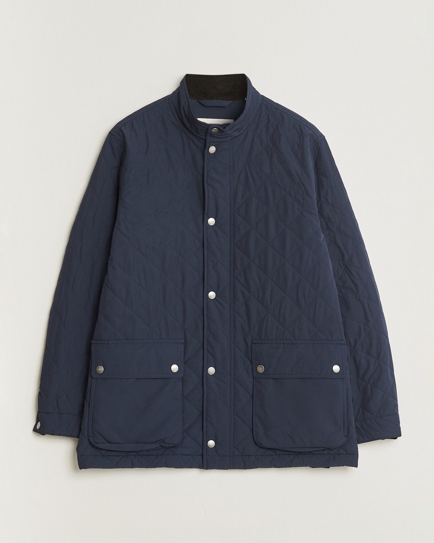 Herr | Jackor | Gant | Classic Quilted Mid Jacket Evening Blue