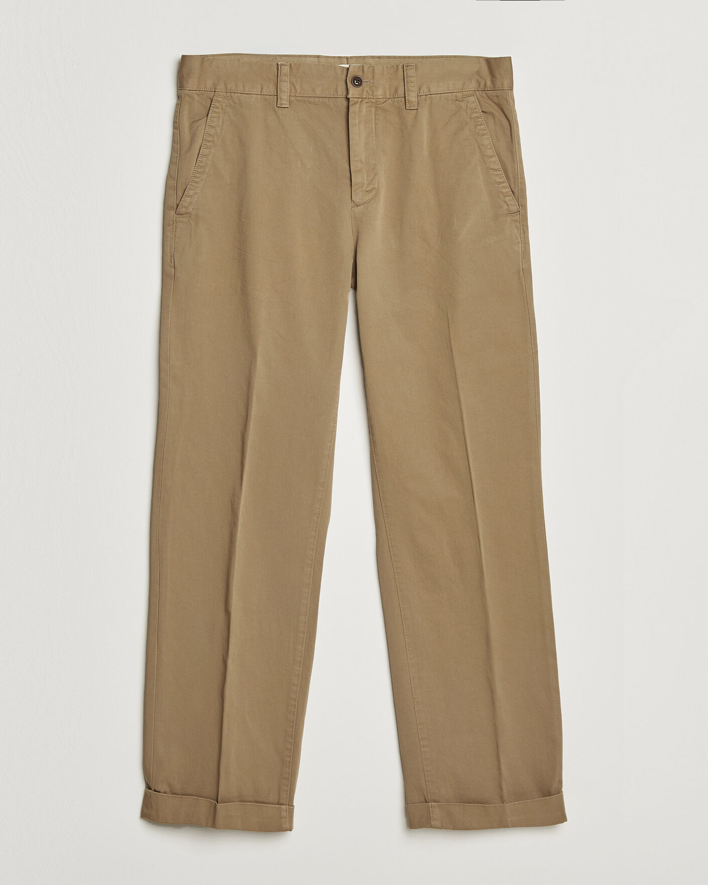 Herr | Byxor | Gant | YALE Cotton Twill Chinos Darkened Beige