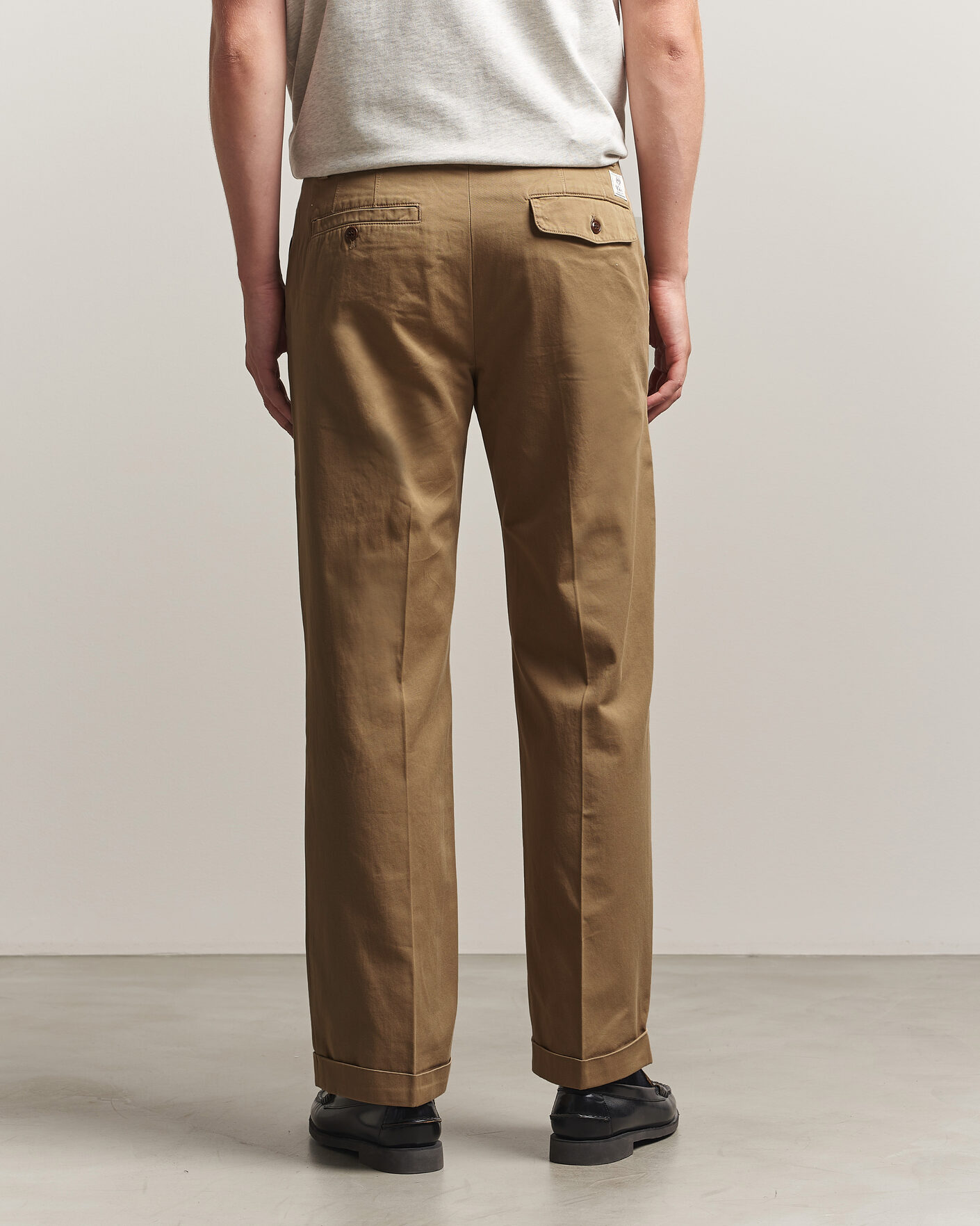 Herr | Byxor | Gant | YALE Cotton Twill Chinos Darkened Beige