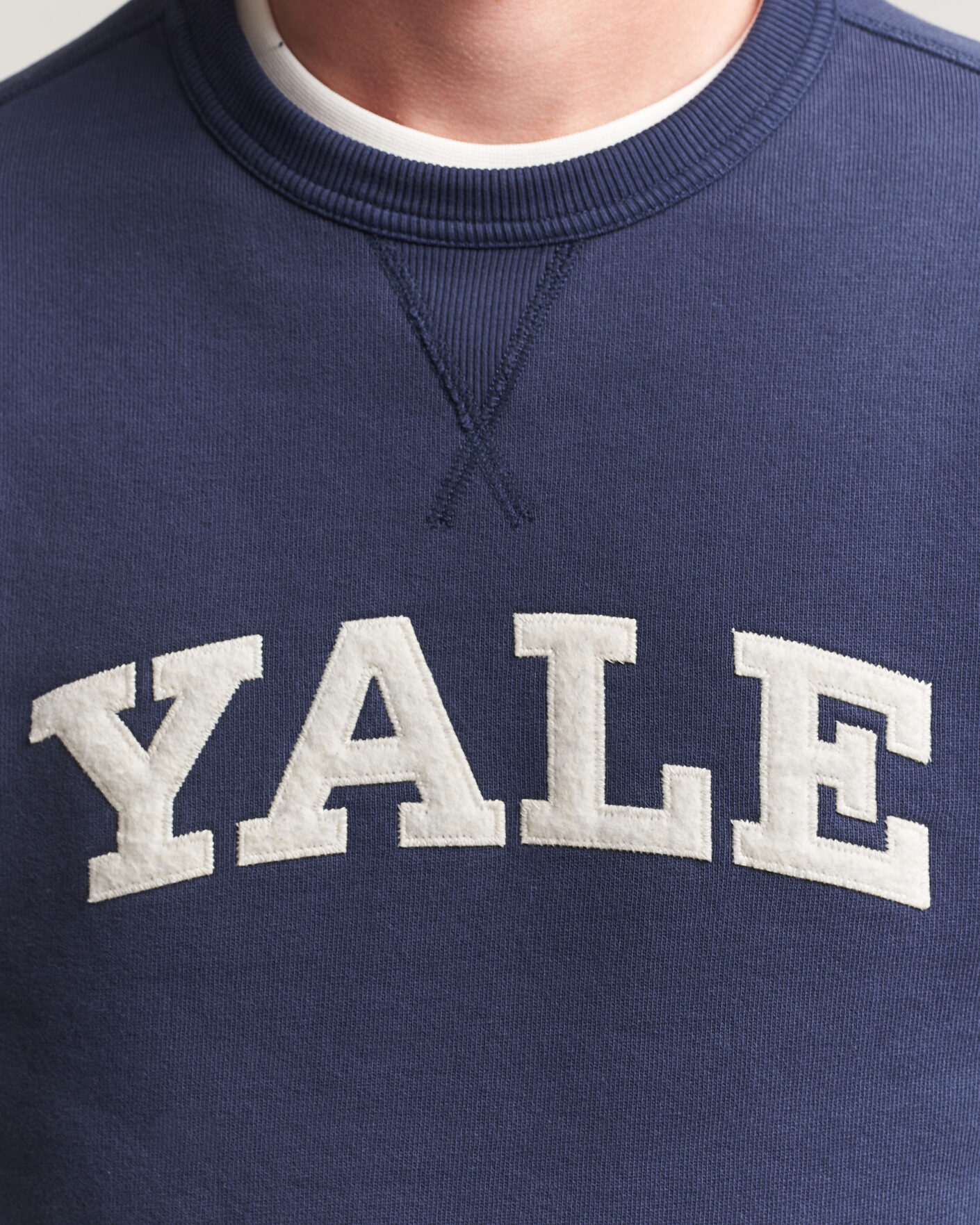 Herr | Tröjor | Gant | YALE Crew Neck Sweatshirt Marine