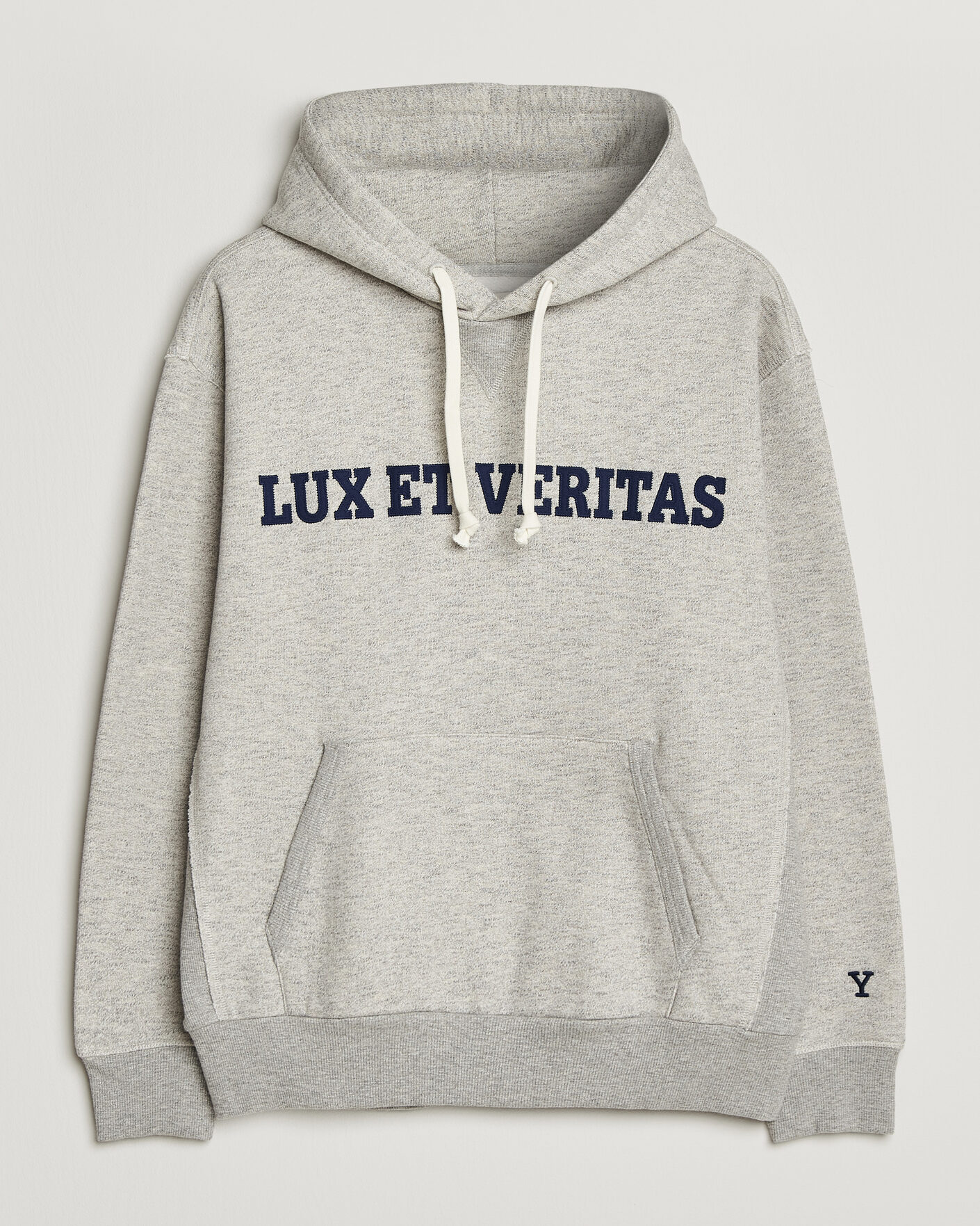 Herr | Tröjor | Gant | YALE Hoodie Grey Melange