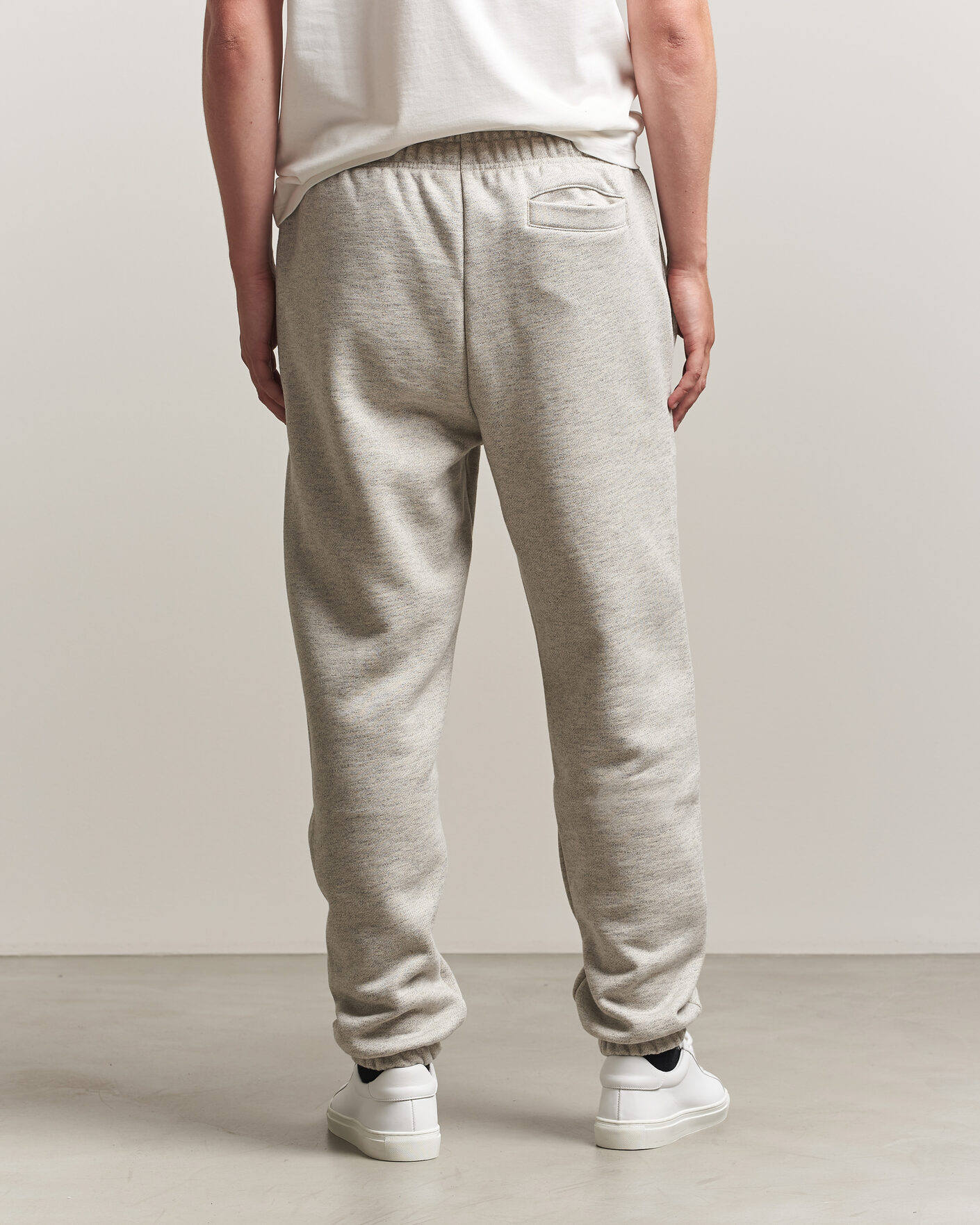 Herr | Byxor | Gant | YALE Sweatpants Grey Melange