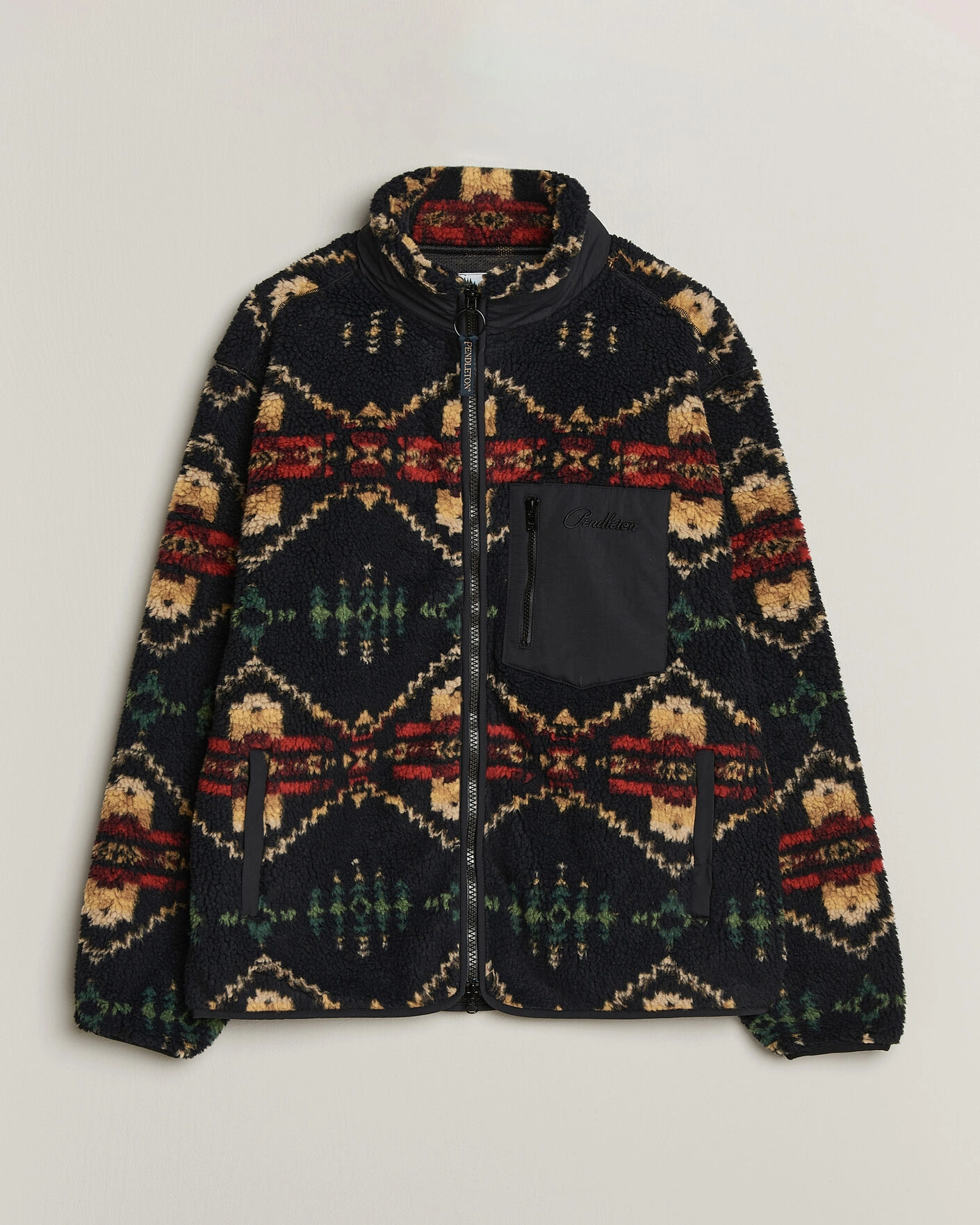 Herr | Tröjor | Pendleton | Jacquard Sherpa Fleece Four Corners