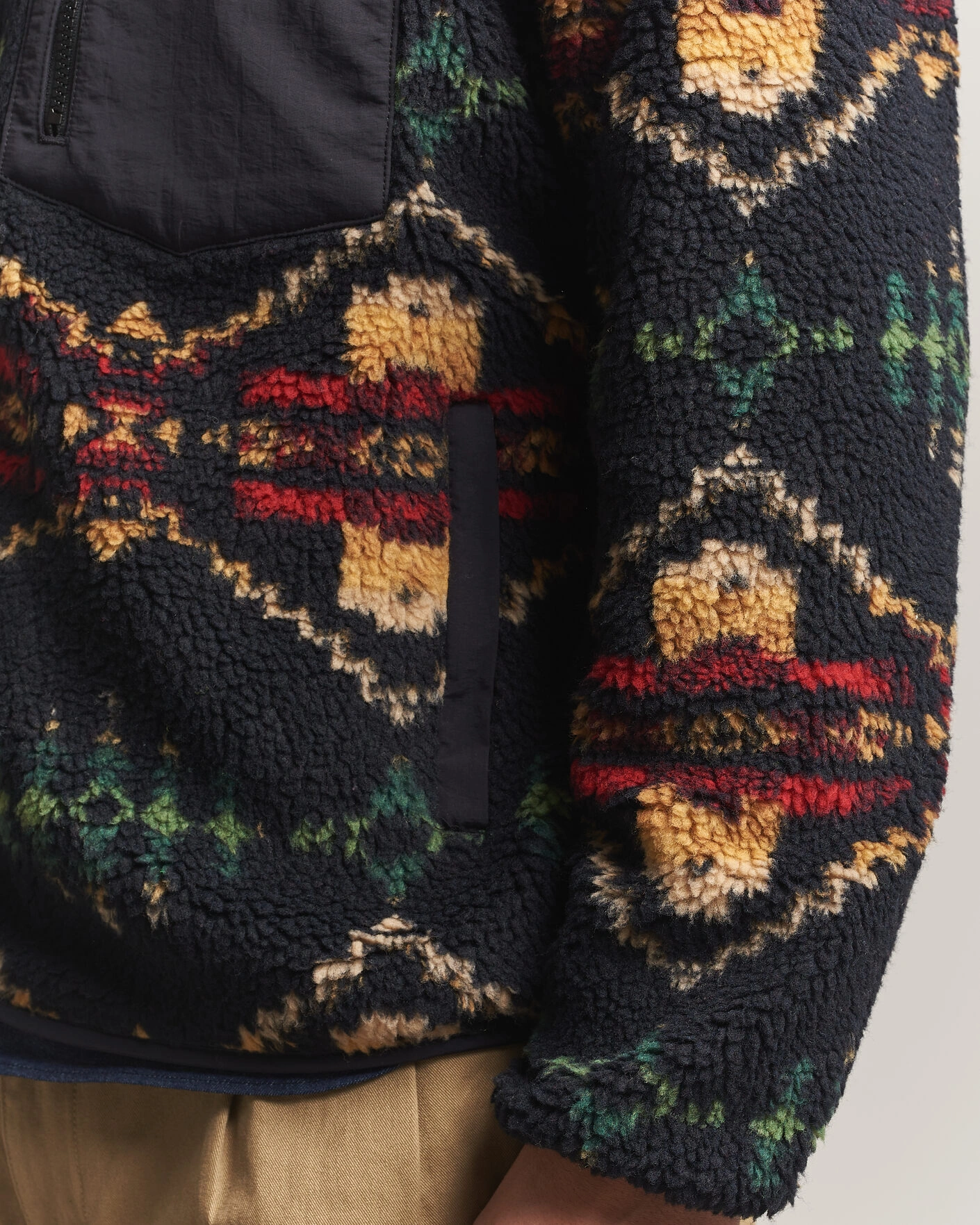 Herr | Tröjor | Pendleton | Jacquard Sherpa Fleece Four Corners