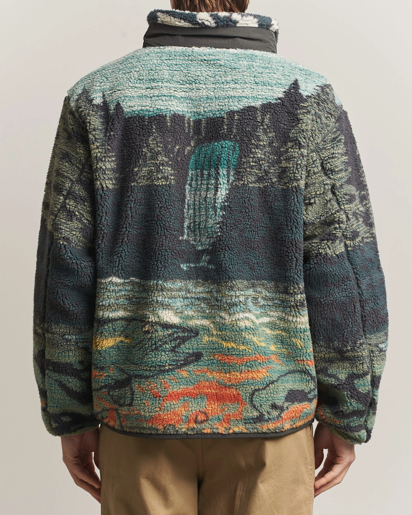 Herr | Tröjor | Pendleton | Jacquard Sherpa Fleece Salmon Falls