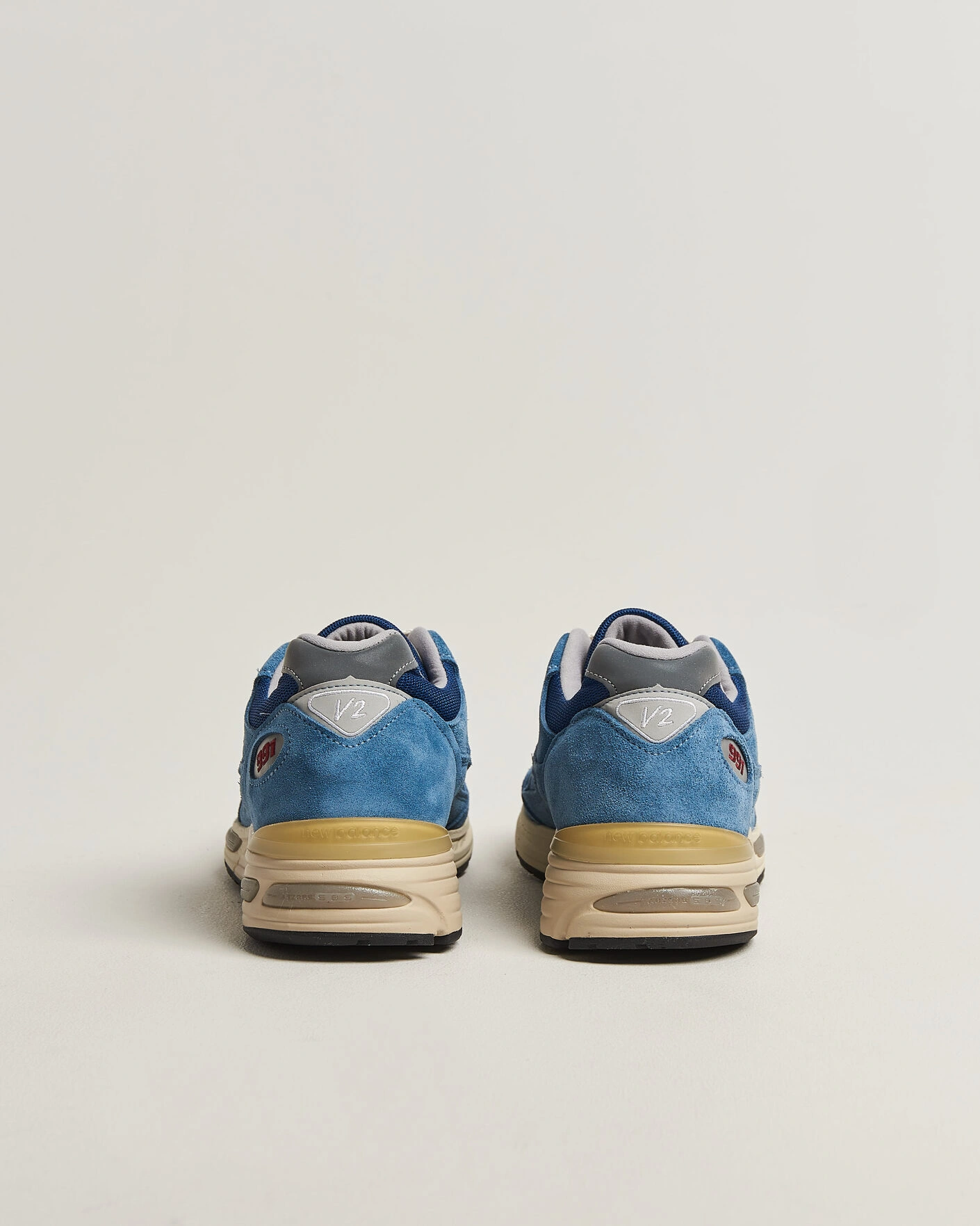 Herr | Sneakers | New Balance Made In US & UK | New Balance Made in Made in UK 991v2 Vintage Sports Bluesteel