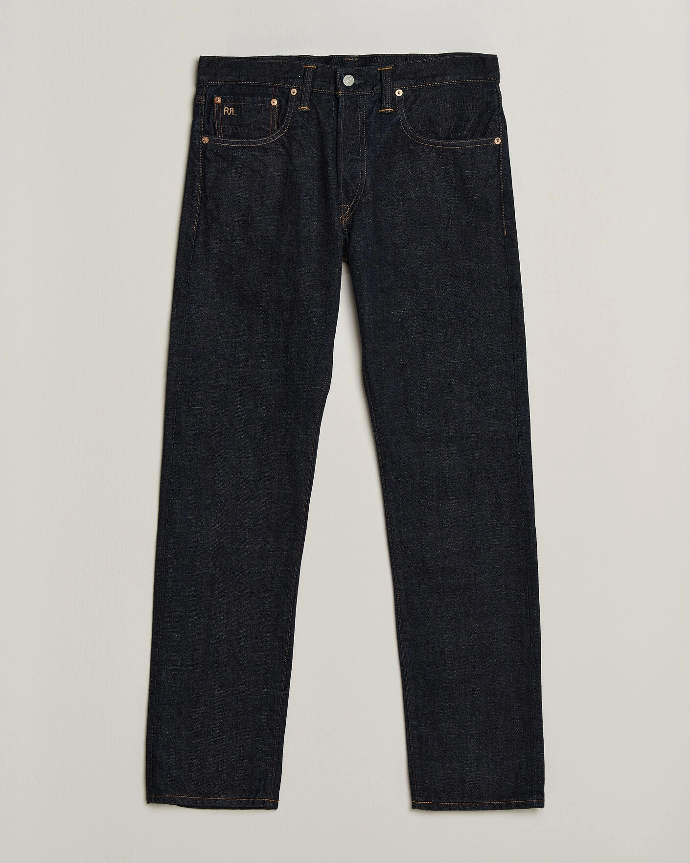 Herr | Jeans | RRL | Slim Fit Selvedge Jeans East/West Rinse