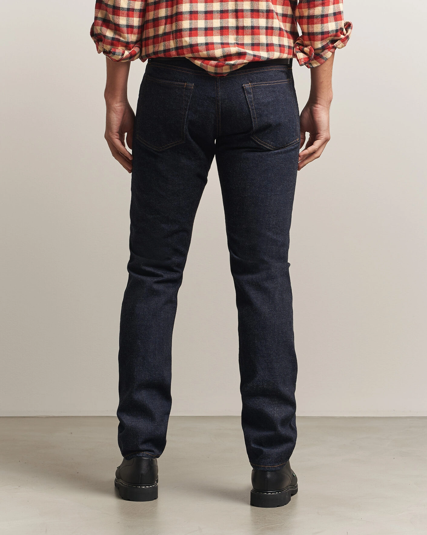 Herr | Jeans | RRL | Slim Fit Selvedge Jeans East/West Rinse