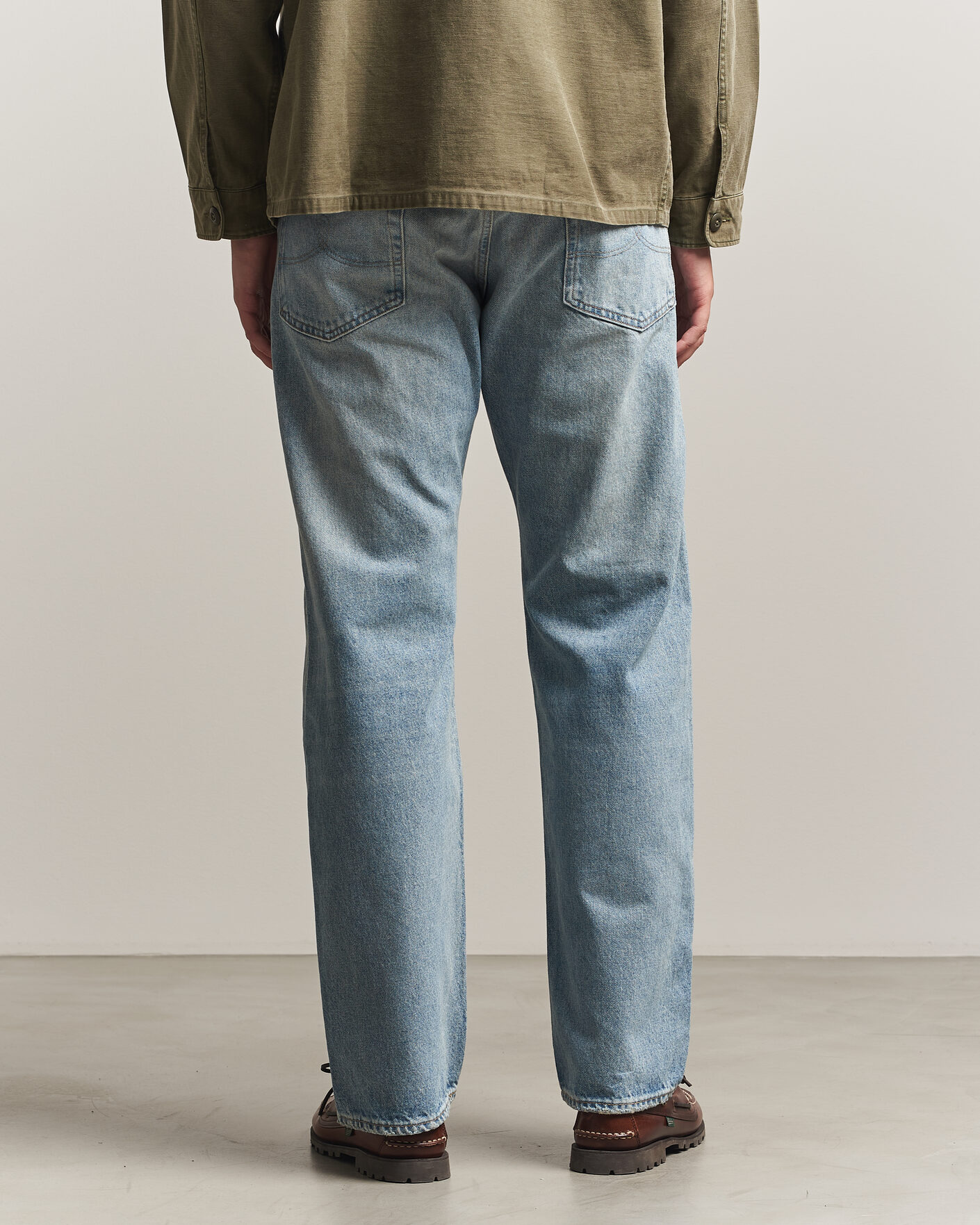 Herr | Jeans | RRL | Vintage Fit Distressed Jeans Bridgeview Wash