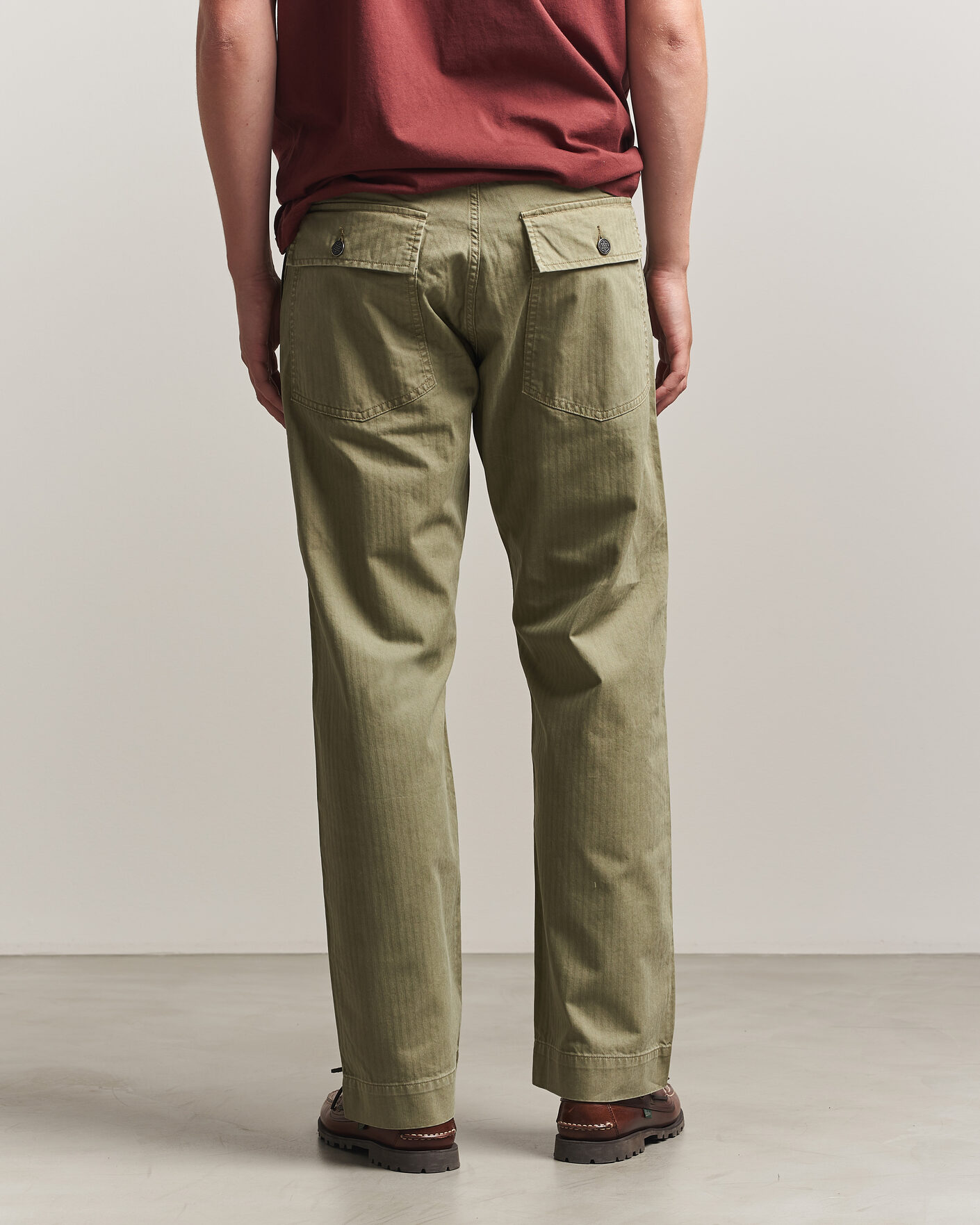 Herr | Byxor | RRL | Army Utility Pants Brewster Green
