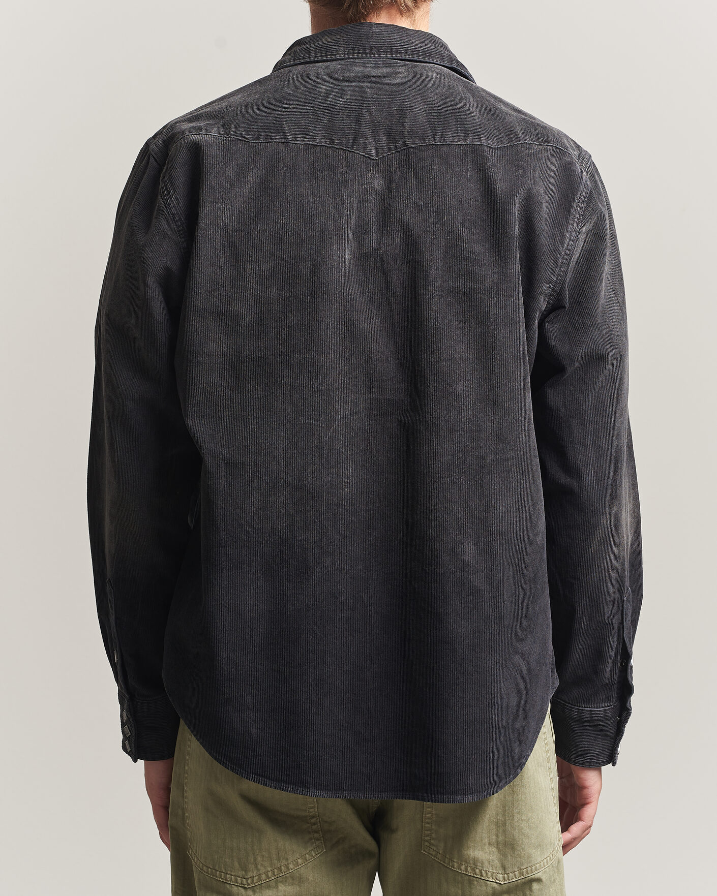 Herr | Skjortor | RRL | Buffalo Western Shirt Black