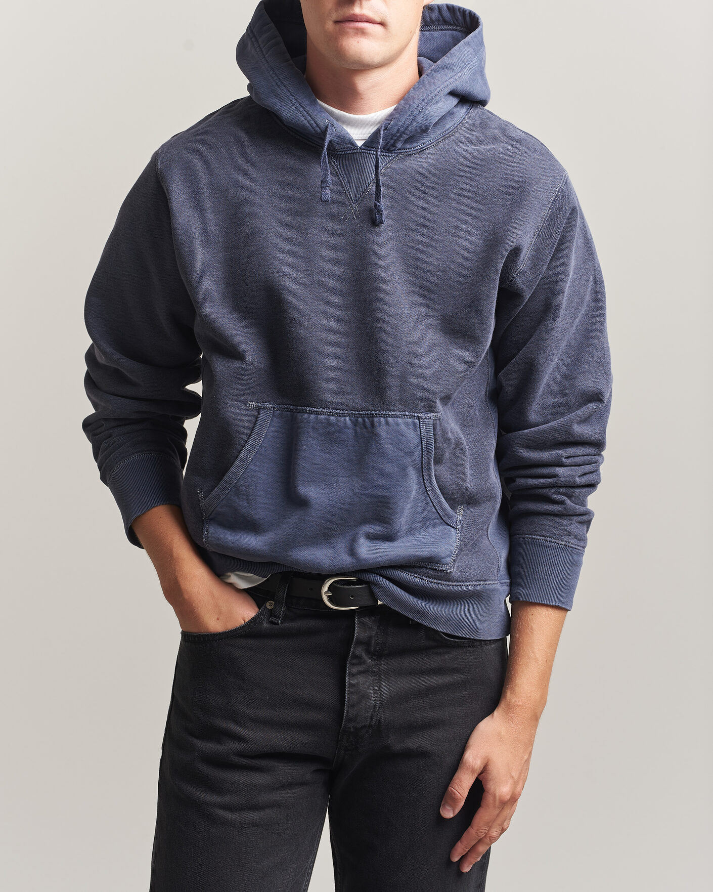 Herr | Tröjor | RRL | Hooded Sweatshirt Navy
