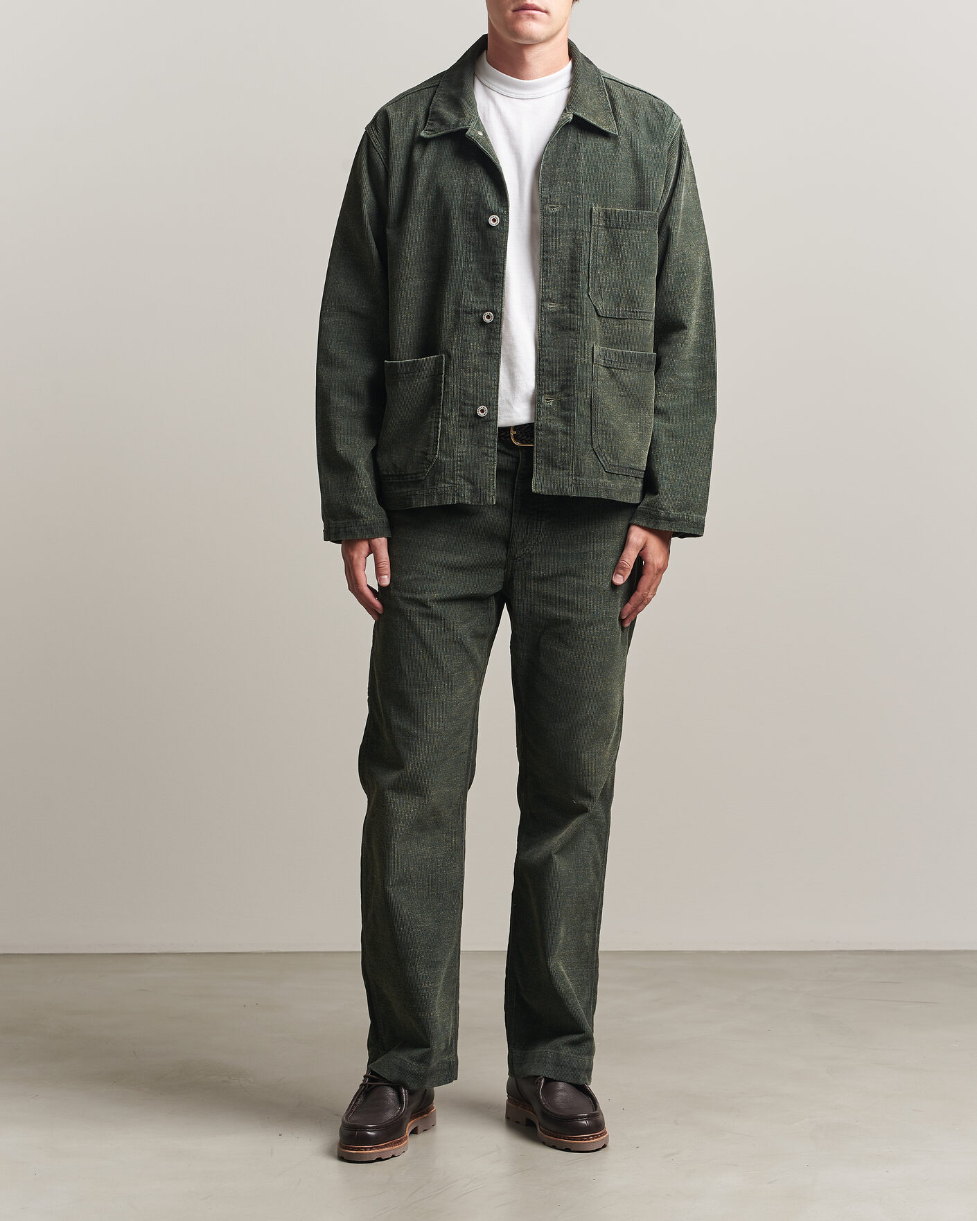 Herr | Jackor | RRL | Empire Shirt Jacket Vintage Grey