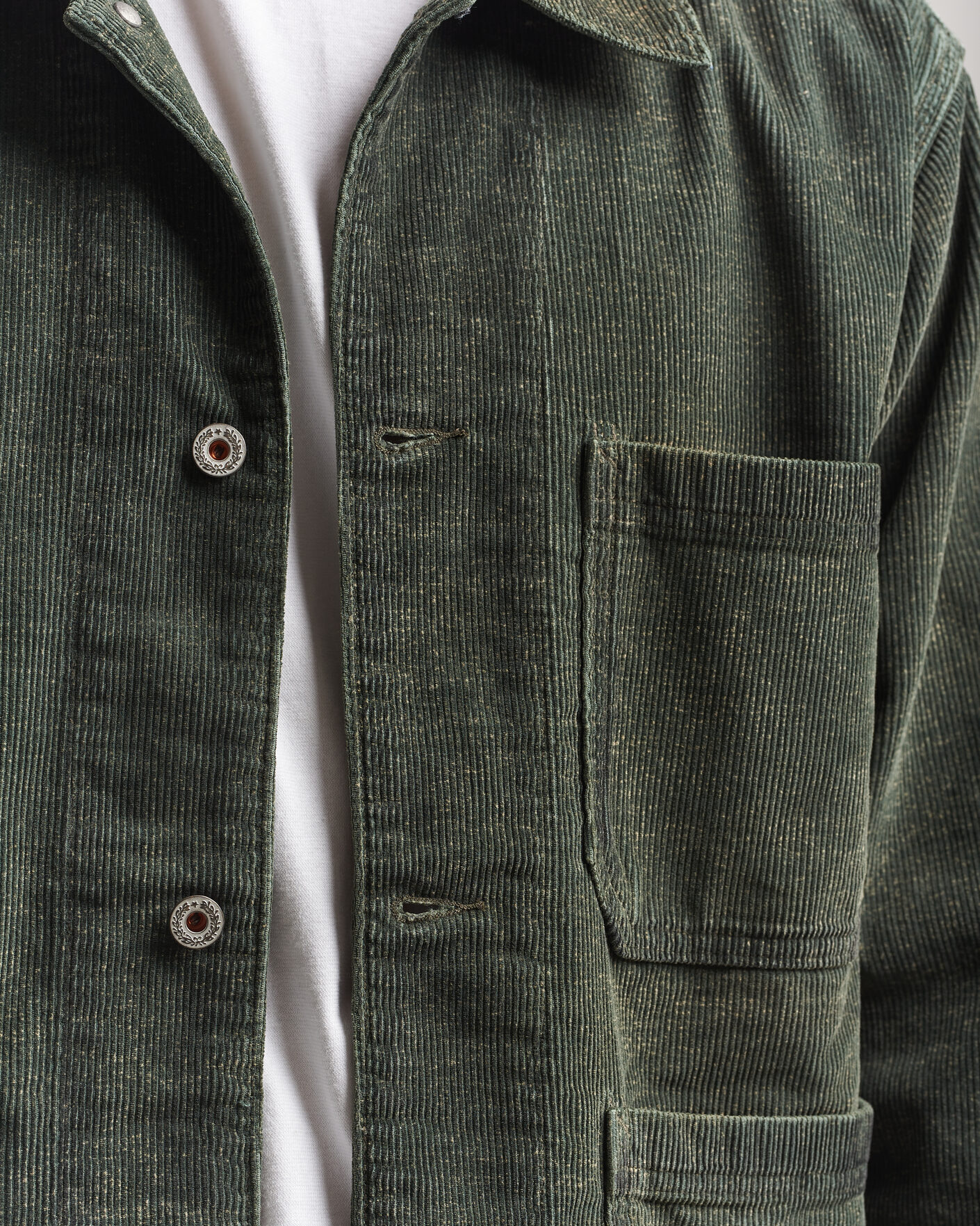 Herr | Jackor | RRL | Empire Shirt Jacket Vintage Grey