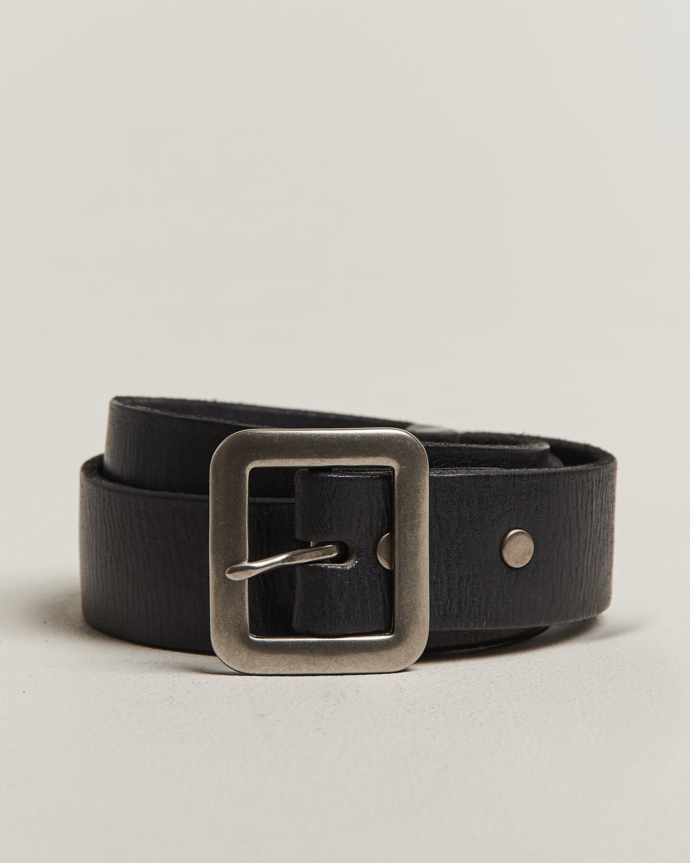 Herr | Bälten | RRL | Burling Belt Vintage Black